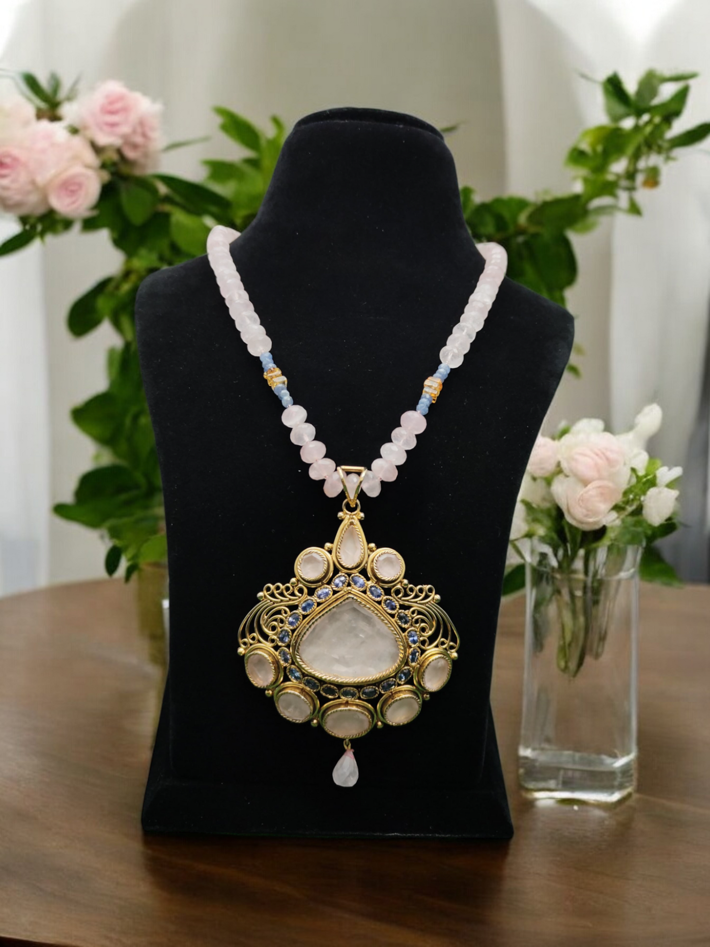 Indira Semi-Pr. Navratan Necklace