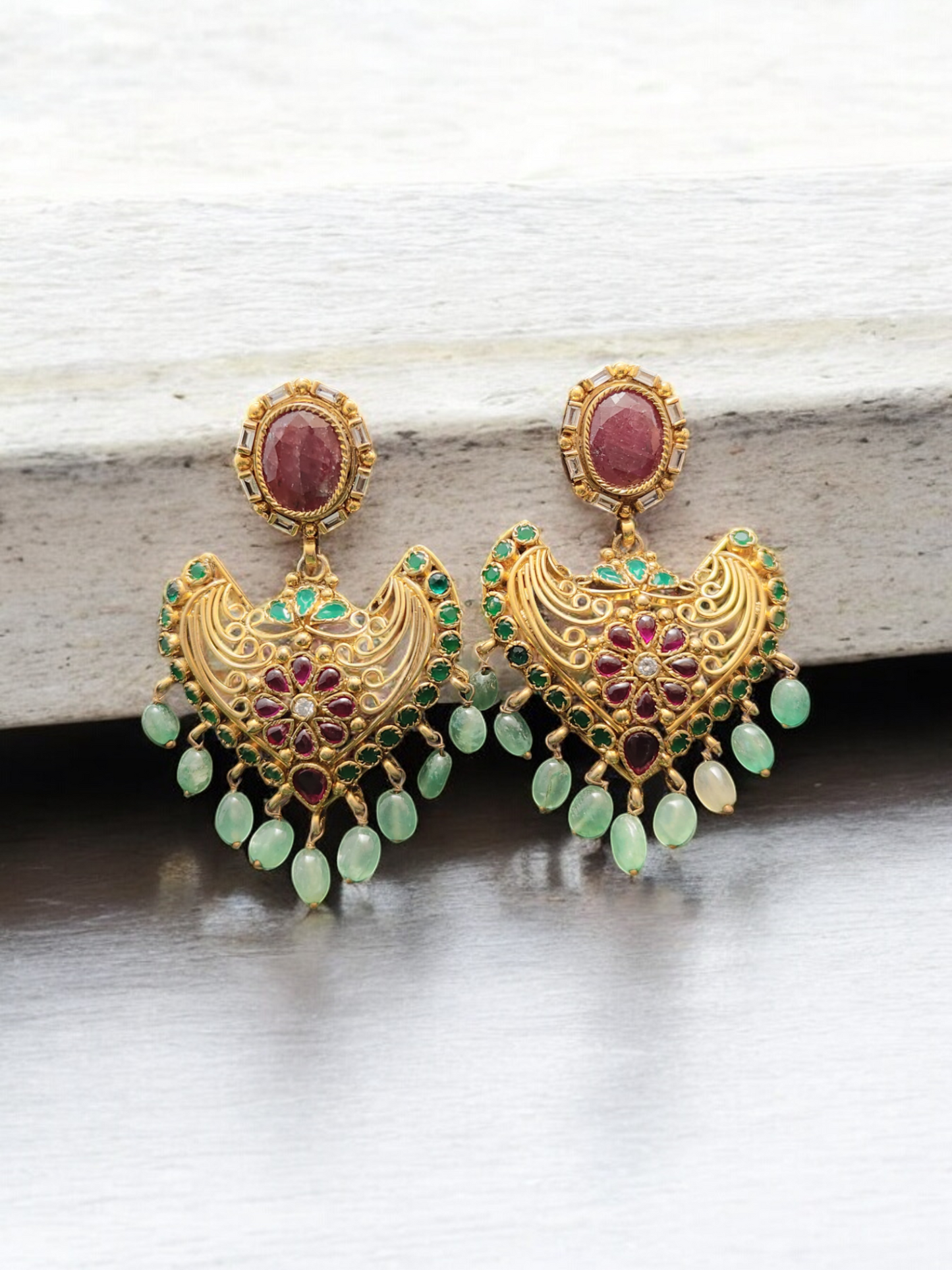 Liana Semi-Pr. Navratan Necklace