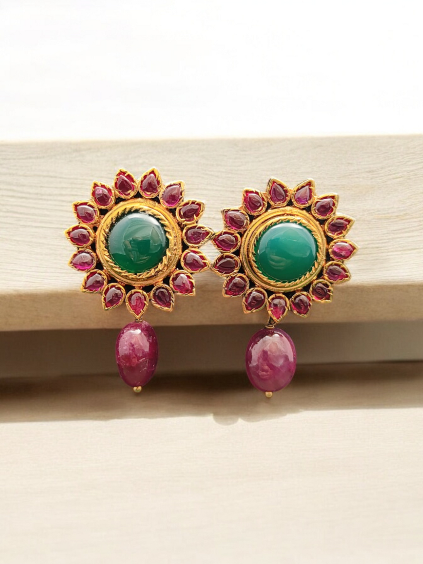 Mallika Semi-Pr. Navratan Necklace