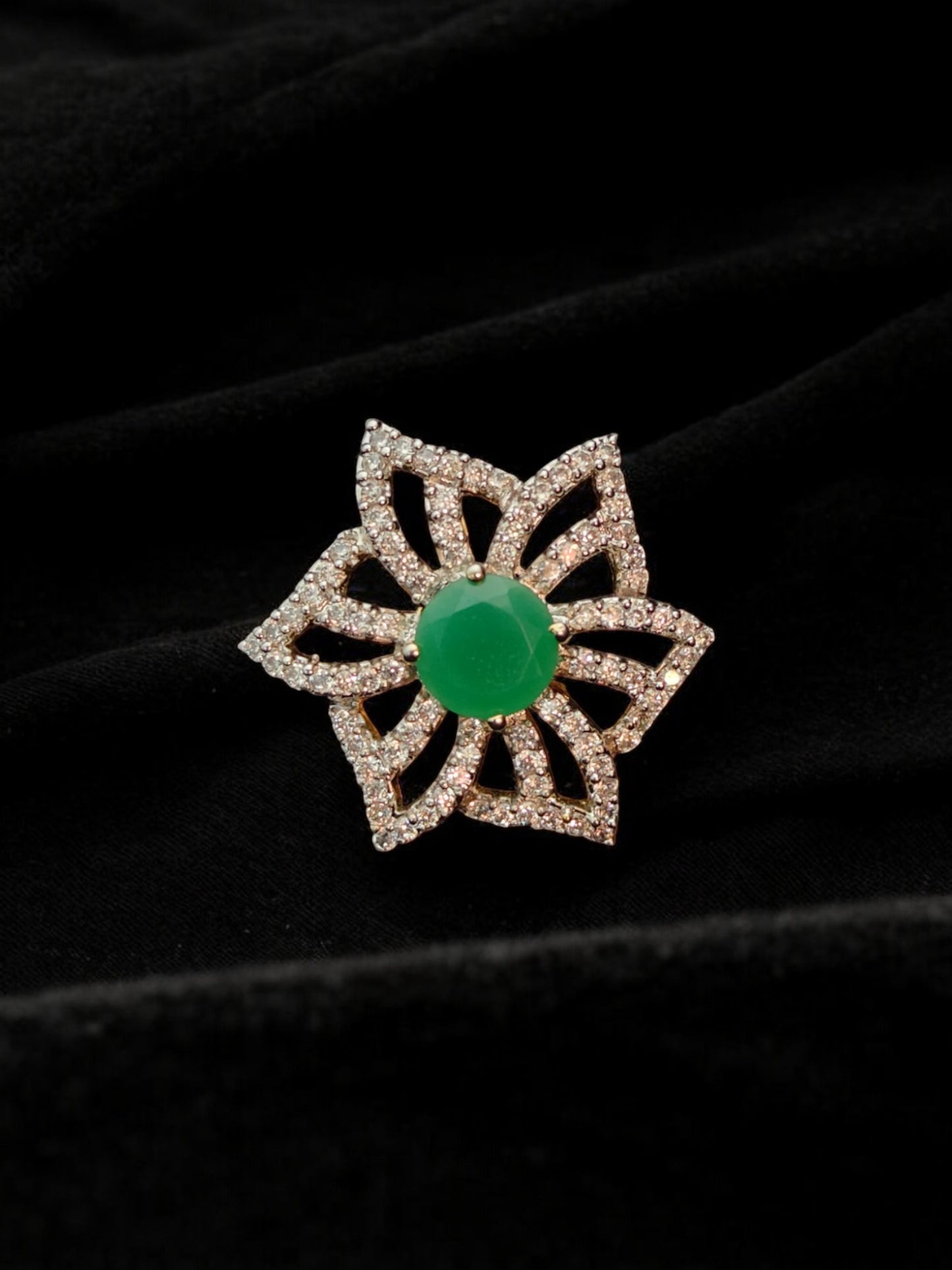 Tanishka Zircon Cocktail Ring