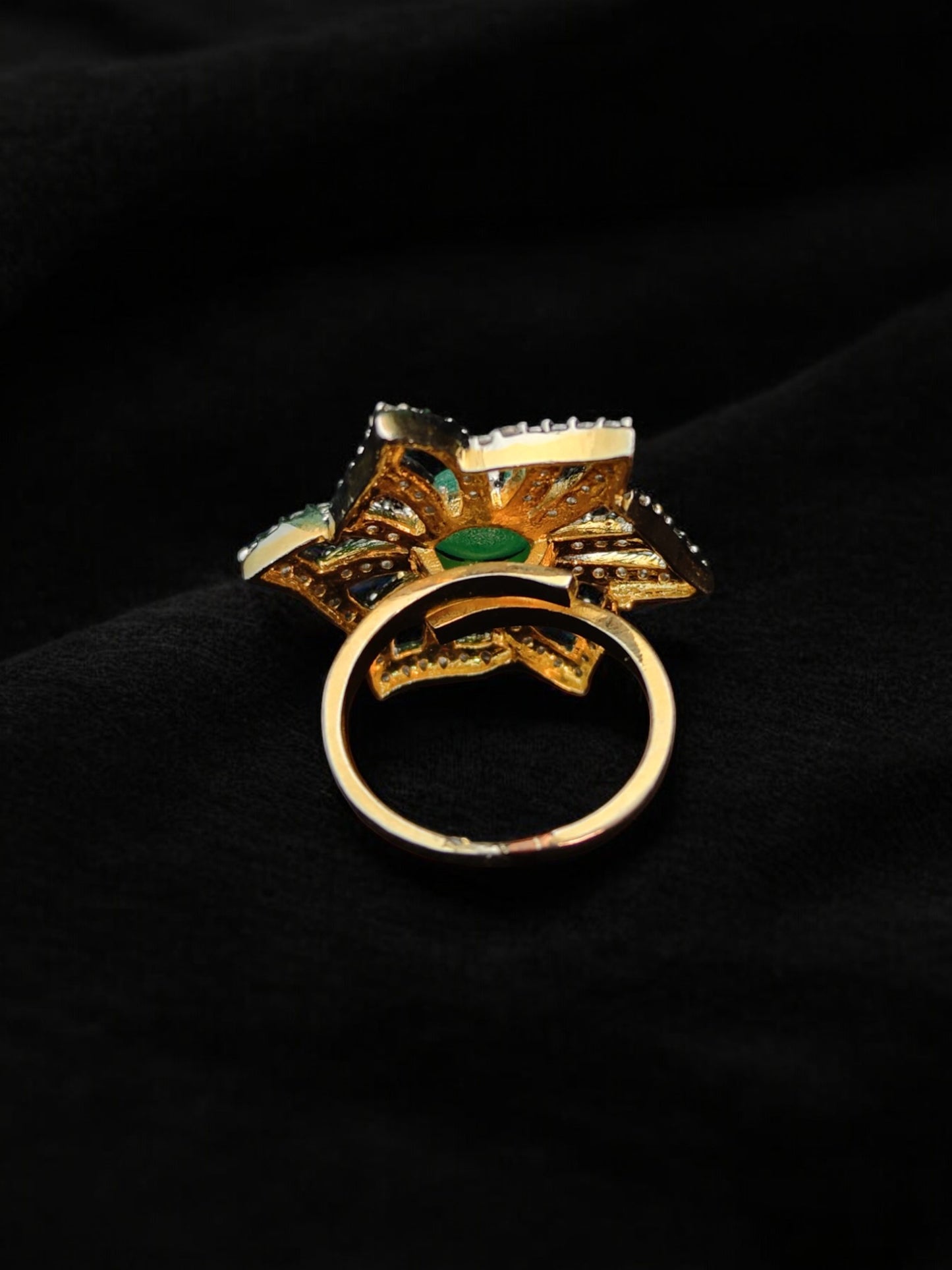 Tanishka Zircon Cocktail Ring