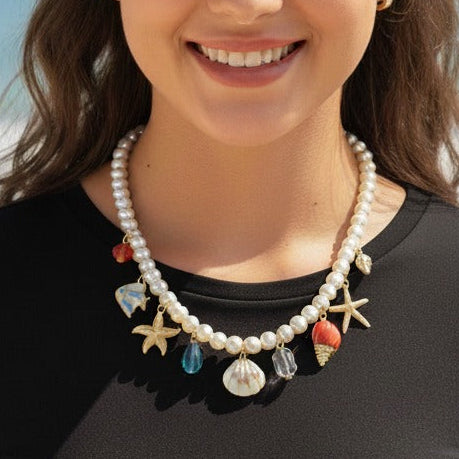 Dharani Pearl Fashion Necklace