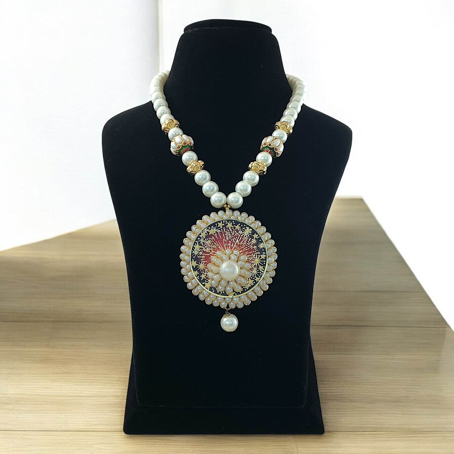 Zoya Kundan Pendent Set