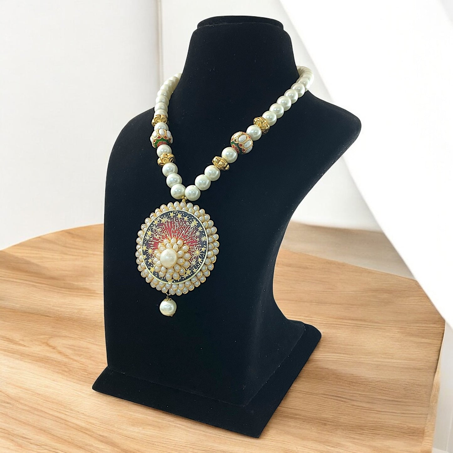 Zoya Kundan Pendent Set