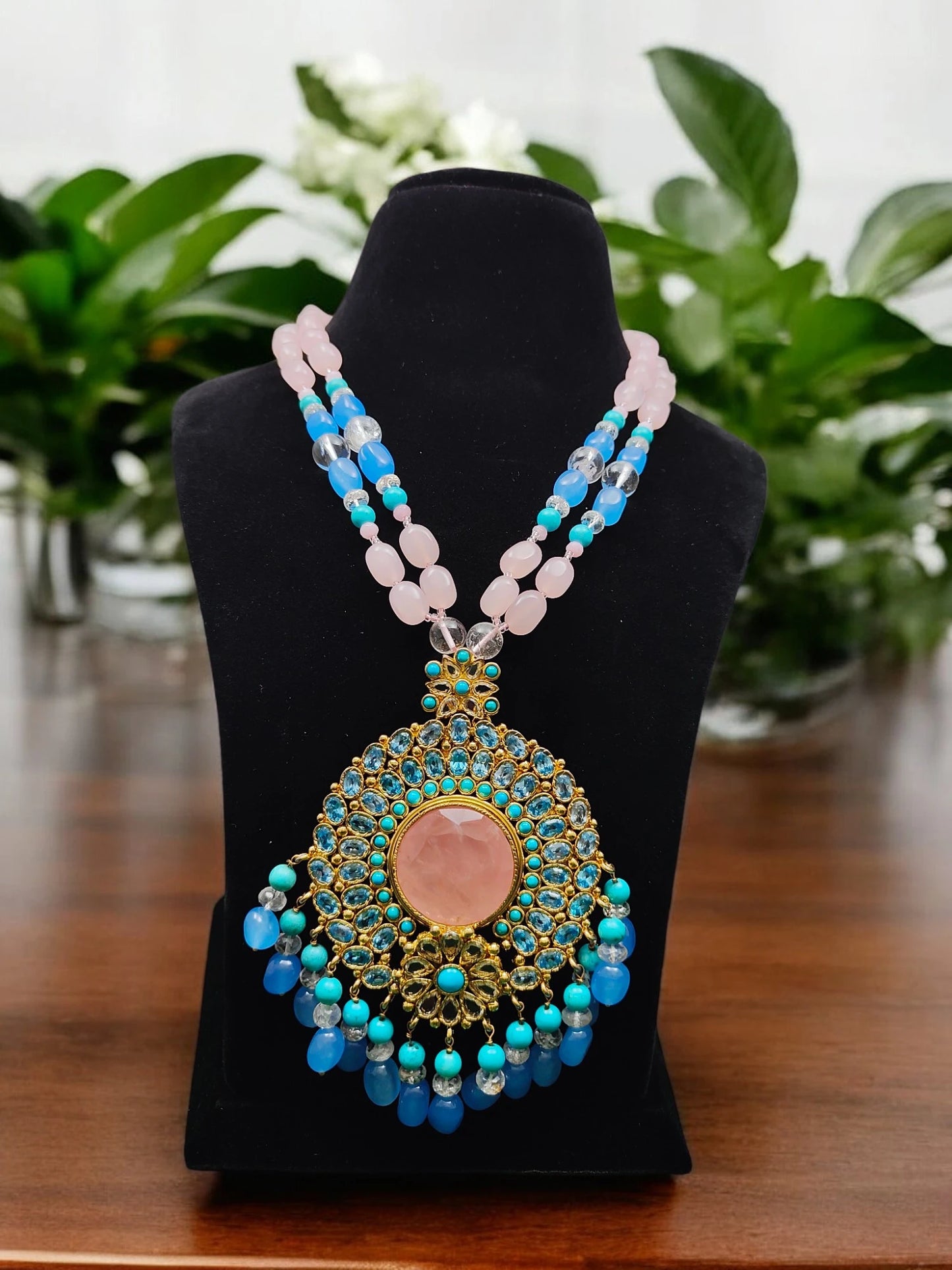 Prisha Semi-Pr. Navratan Necklace