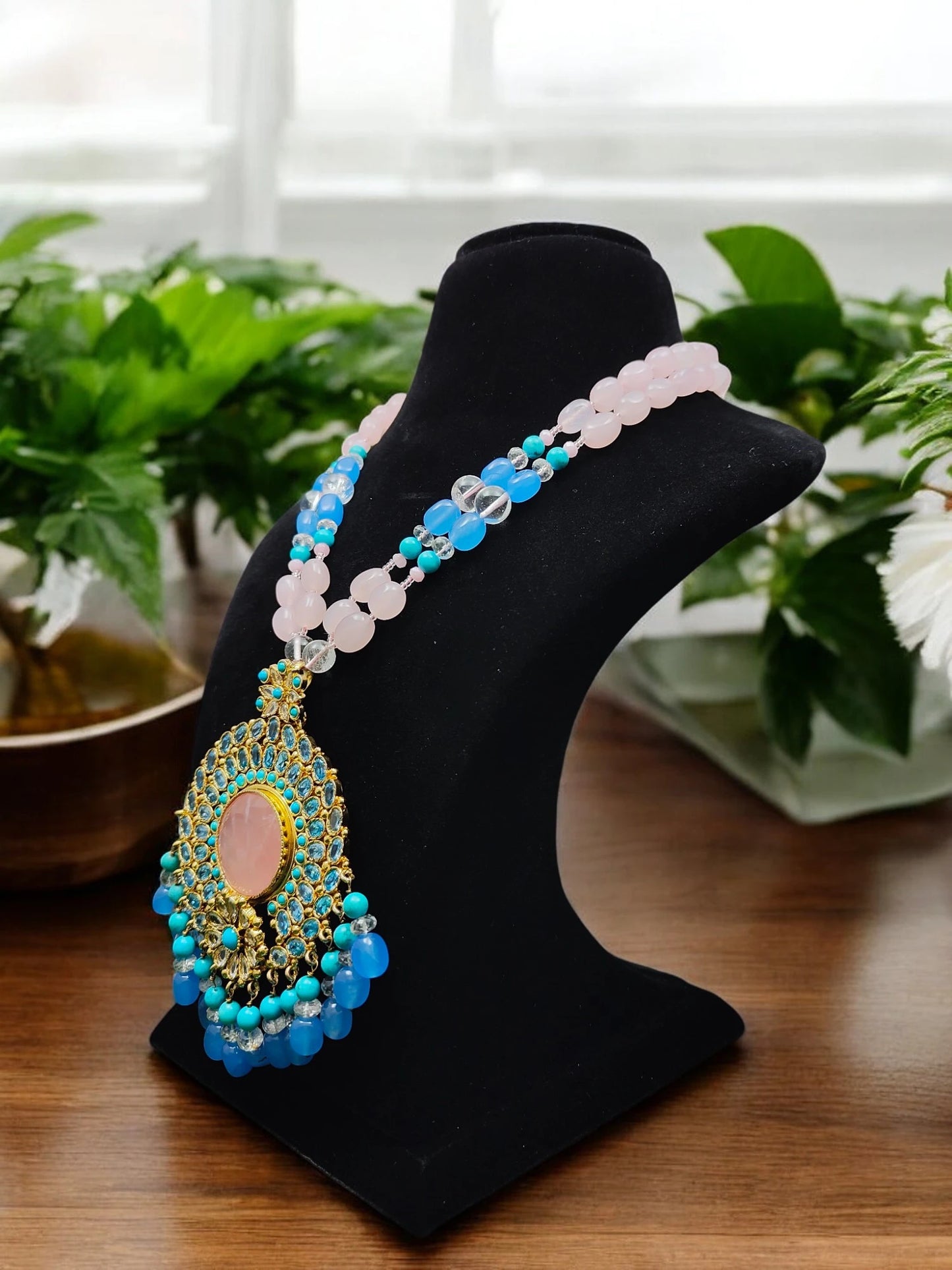 Prisha Semi-Pr. Navratan Necklace