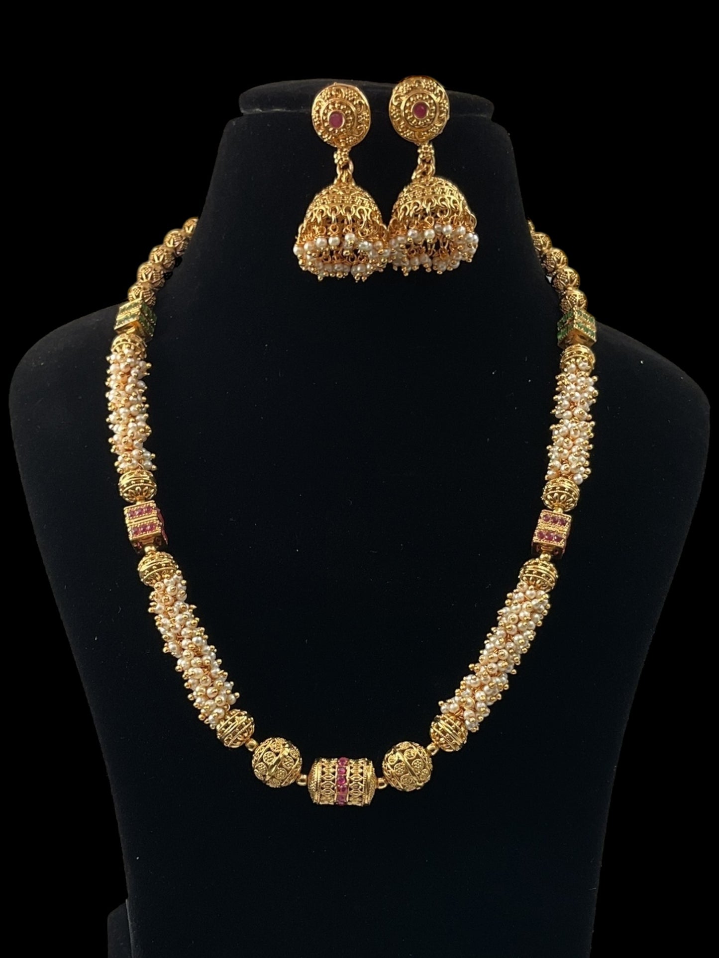 Aaradhya Temple necklace