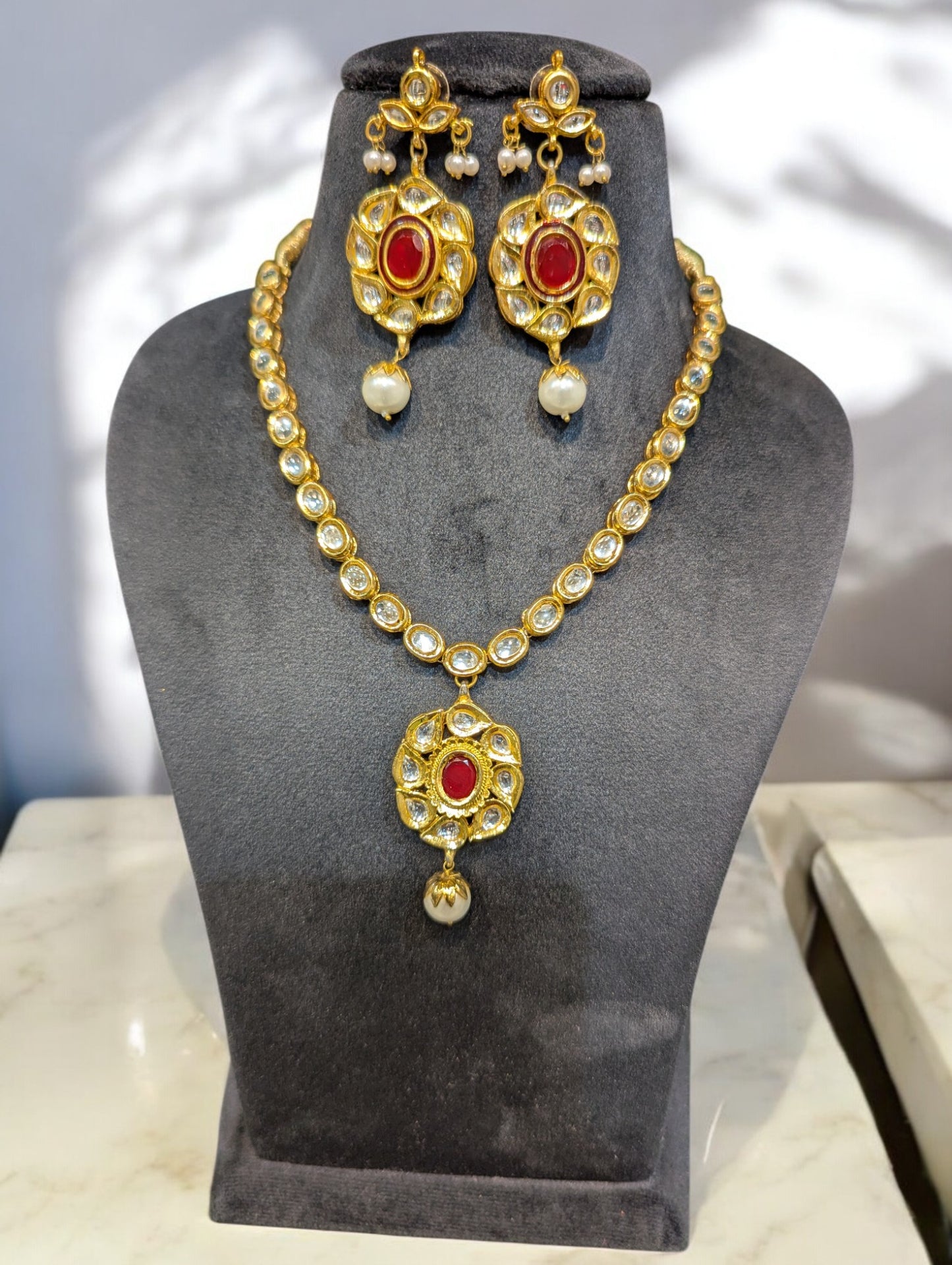 Samayra Kundan Necklace Set
