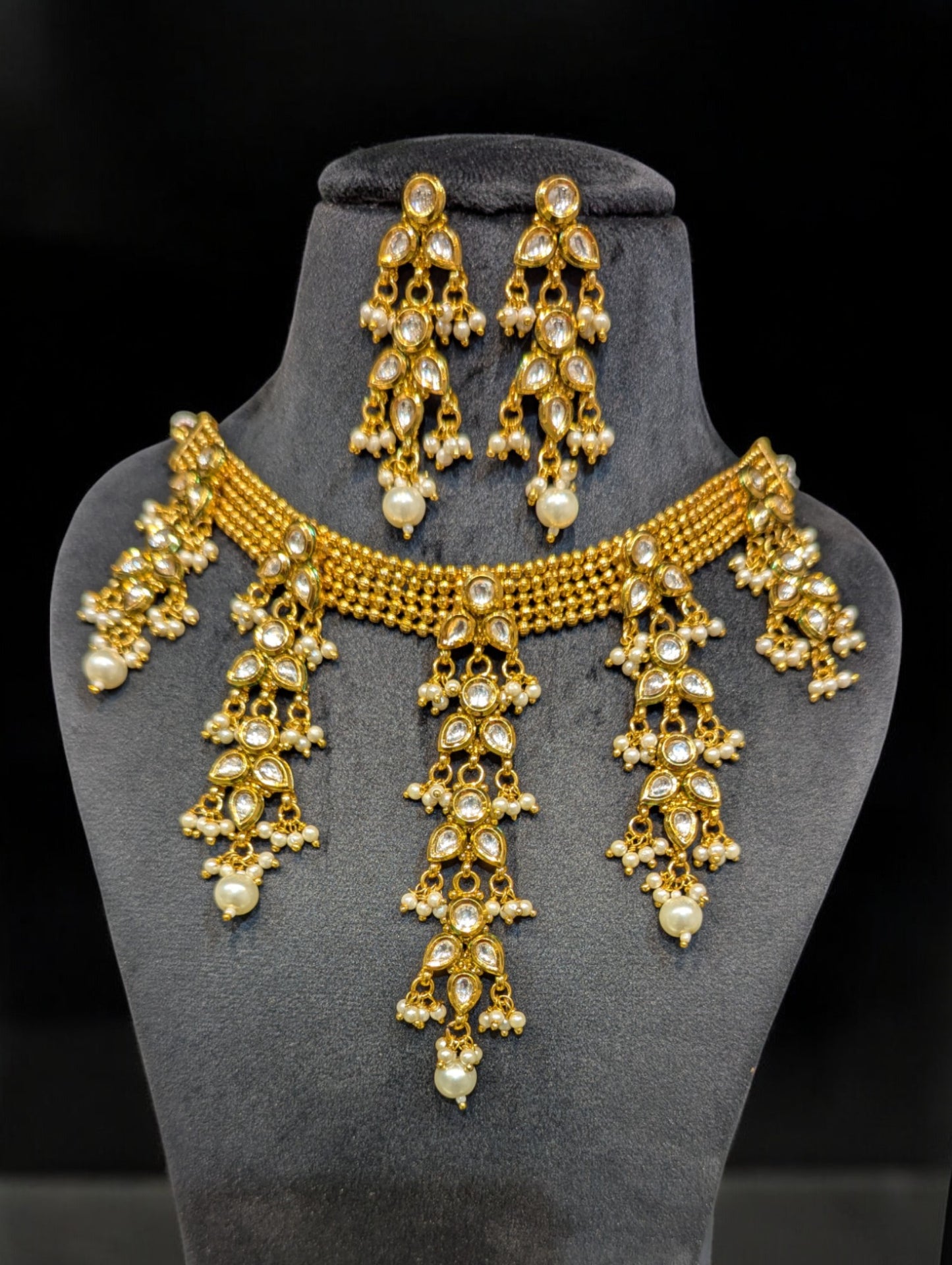 Sonia Kundan Necklace Set