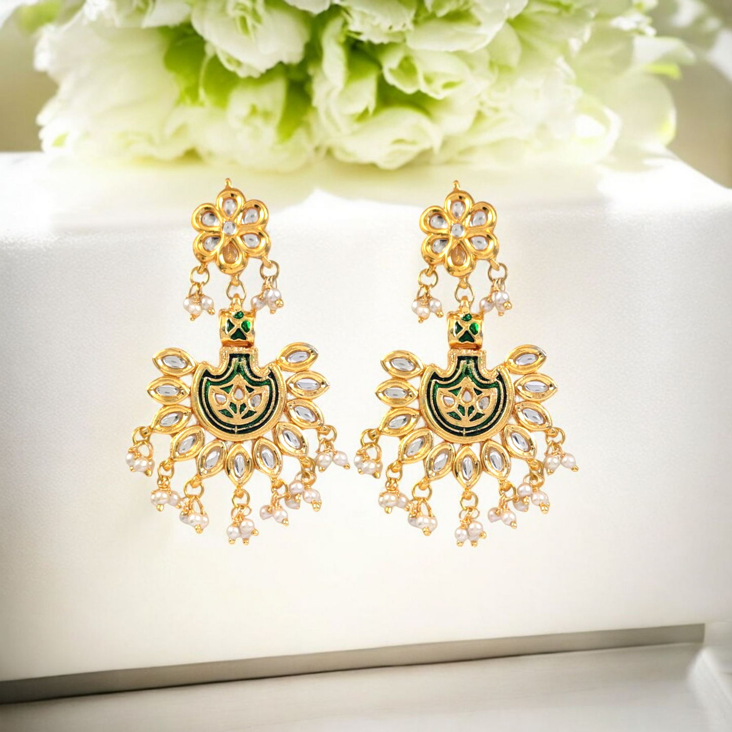 Kayva Kundan Necklace Set