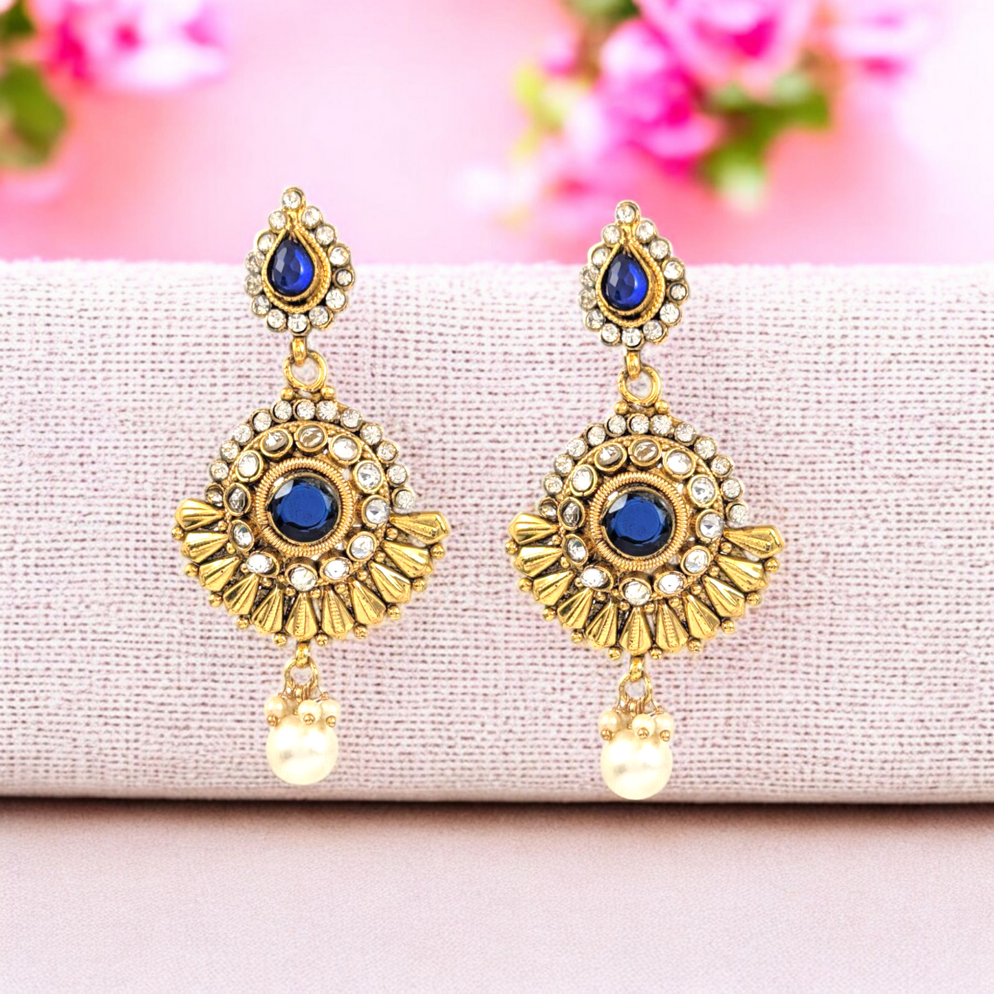 Madhu Polki Necklace Set