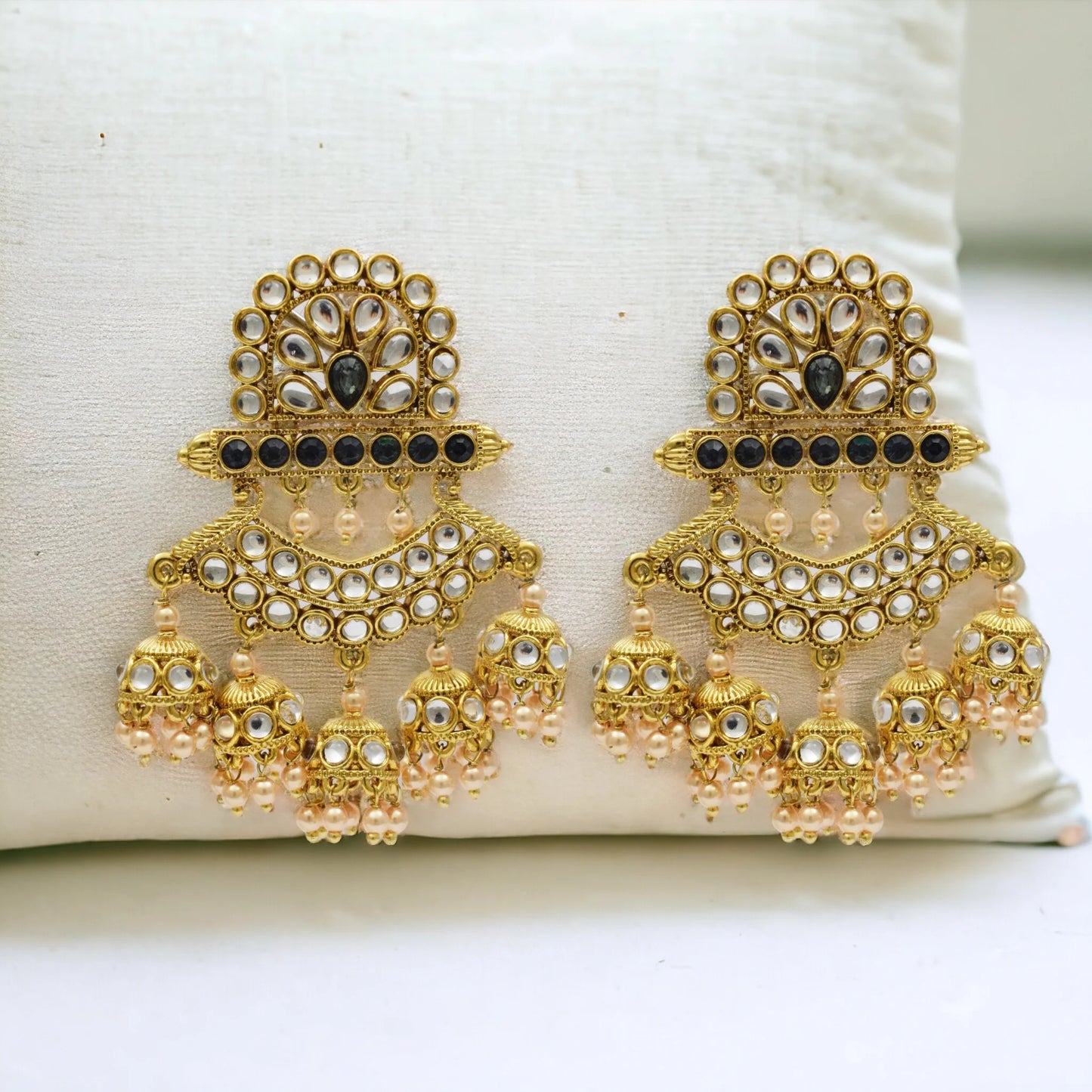 Diya Polki Earrings