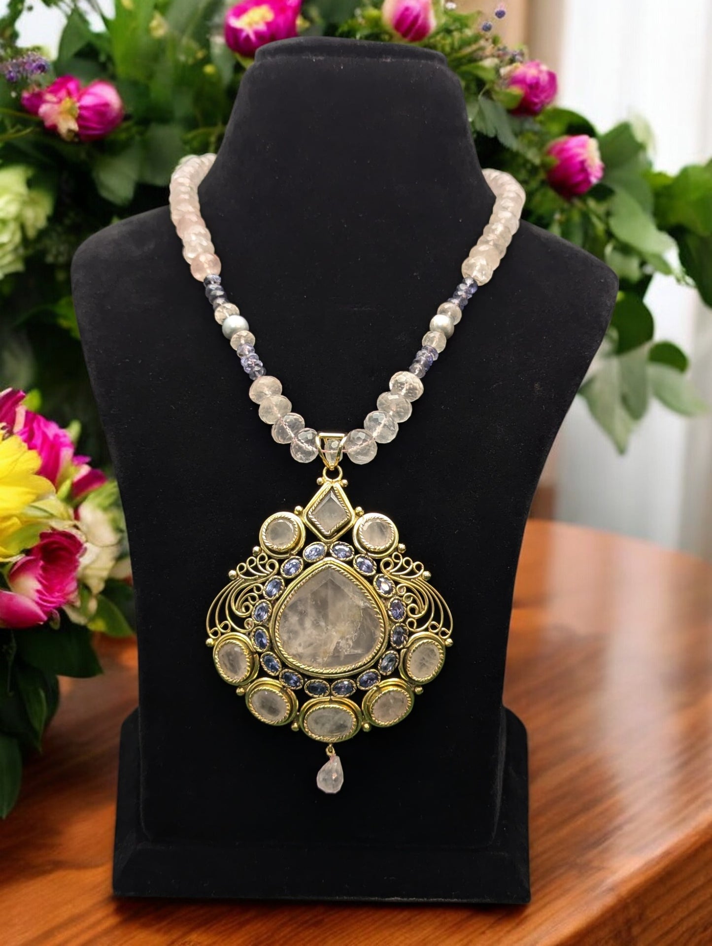 Sonia Semi-Pr. Navratan Necklace