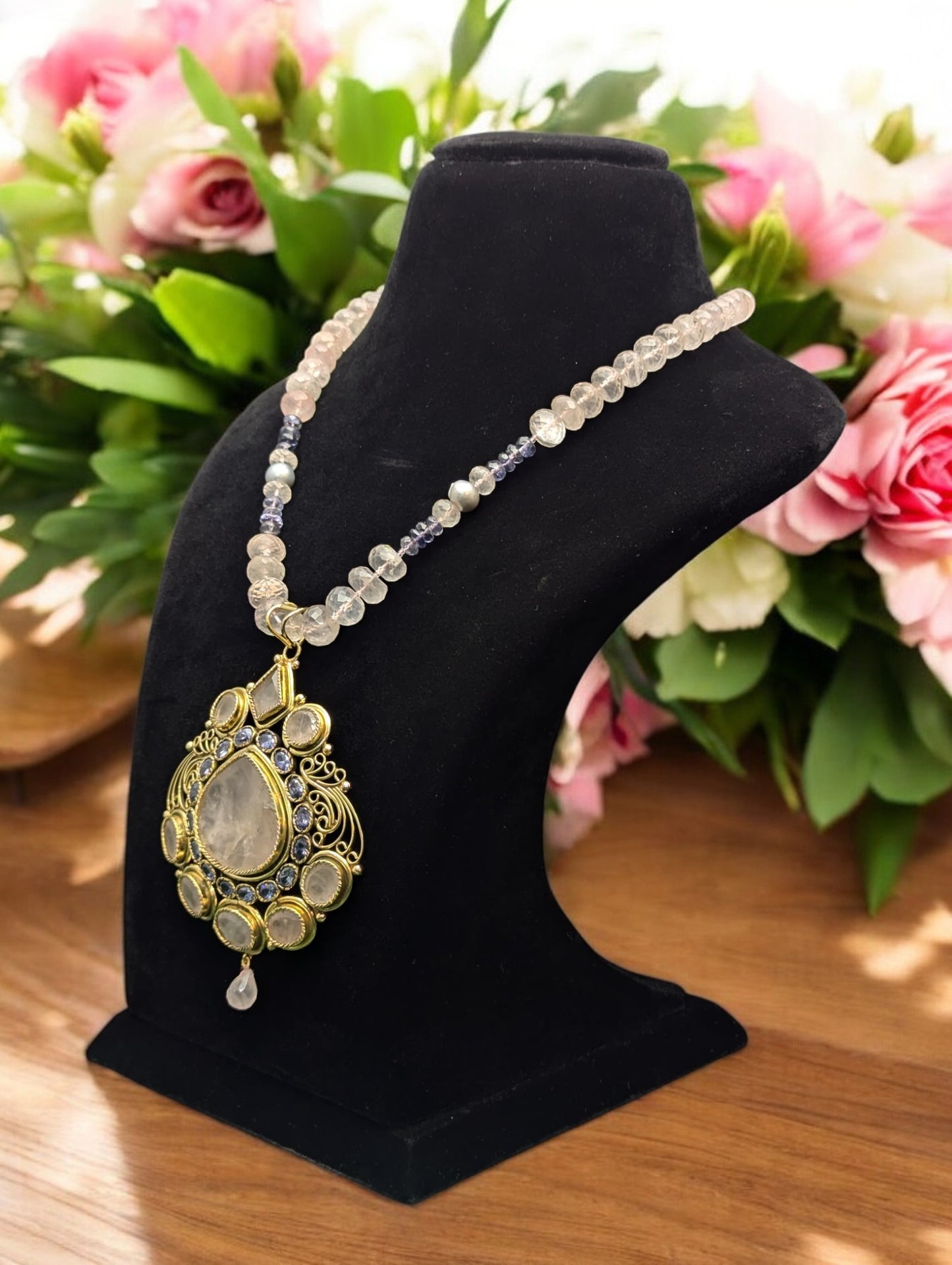 Sonia Semi-Pr. Navratan Necklace