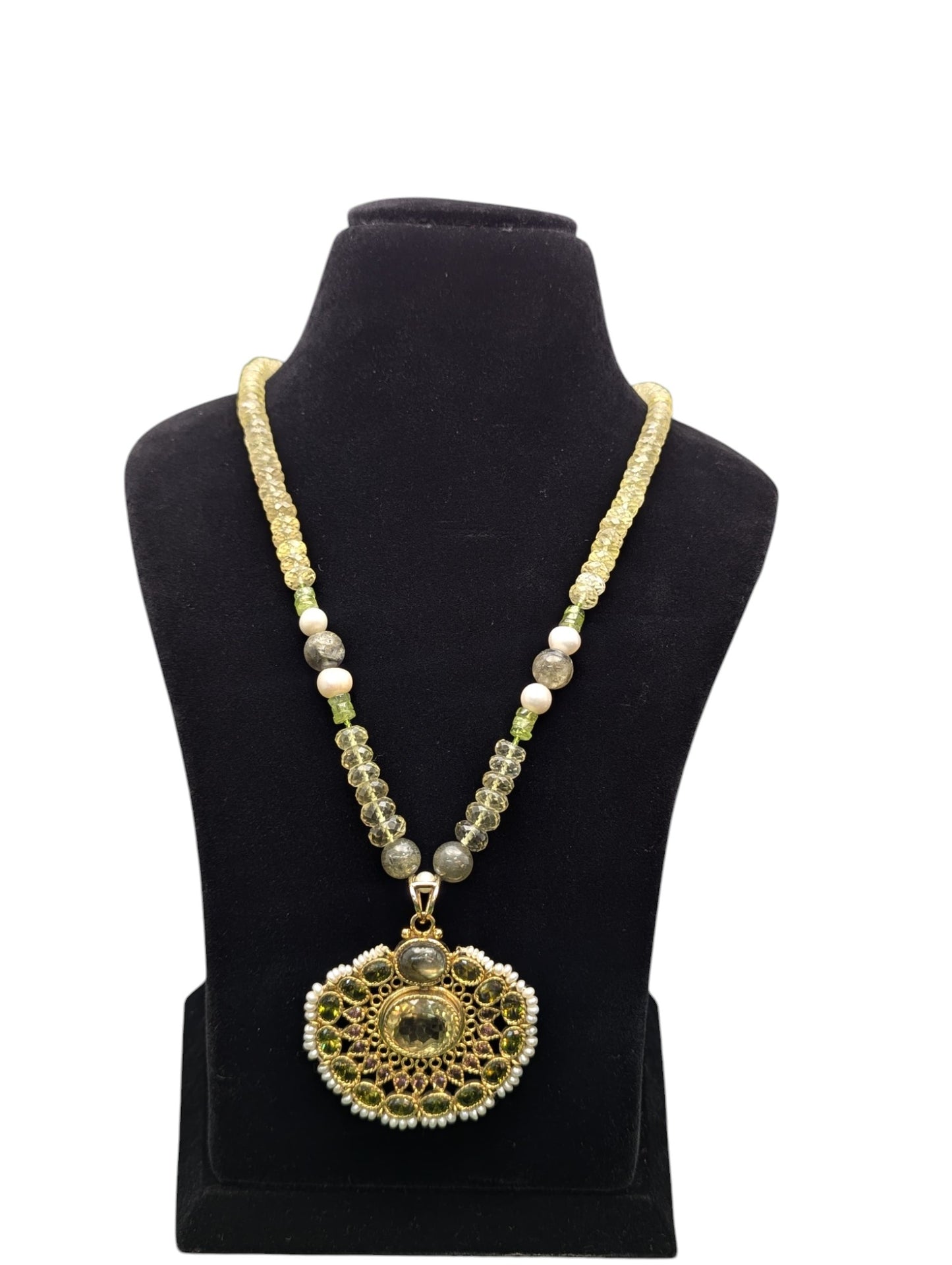 Ananya Semi-Pr.Navratan Necklace