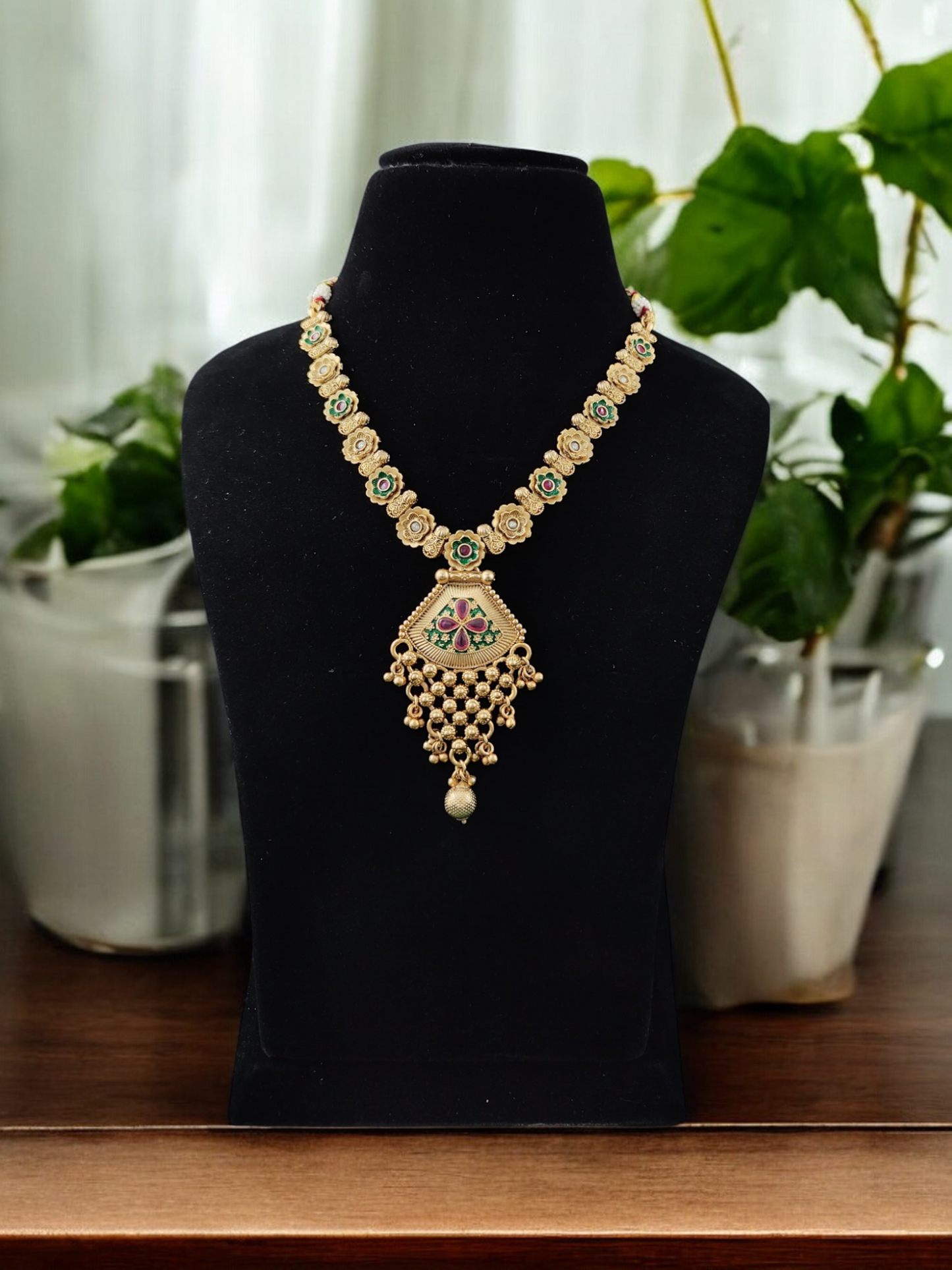 Ishani Temple Necklace