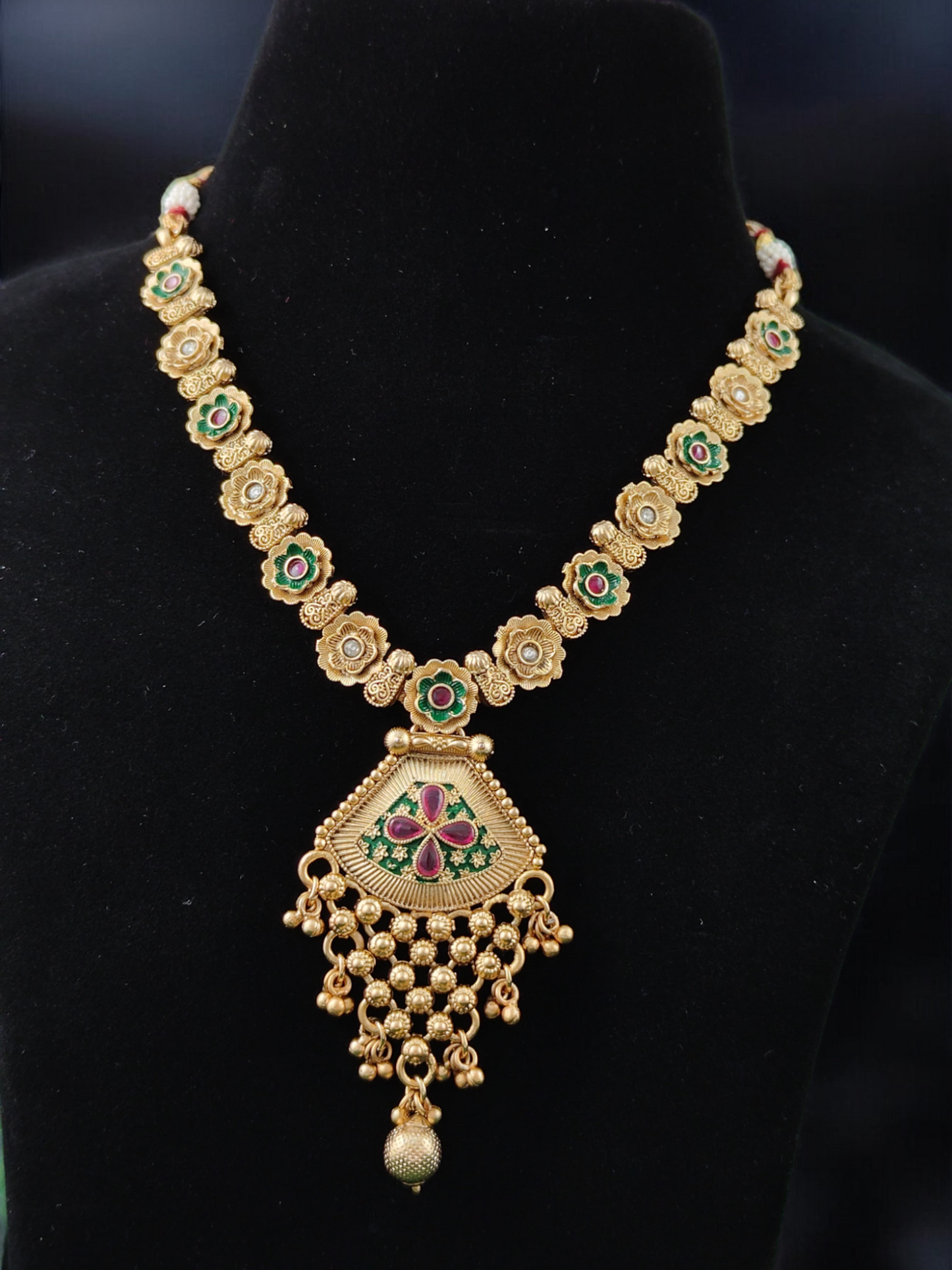 Ishani Temple Necklace
