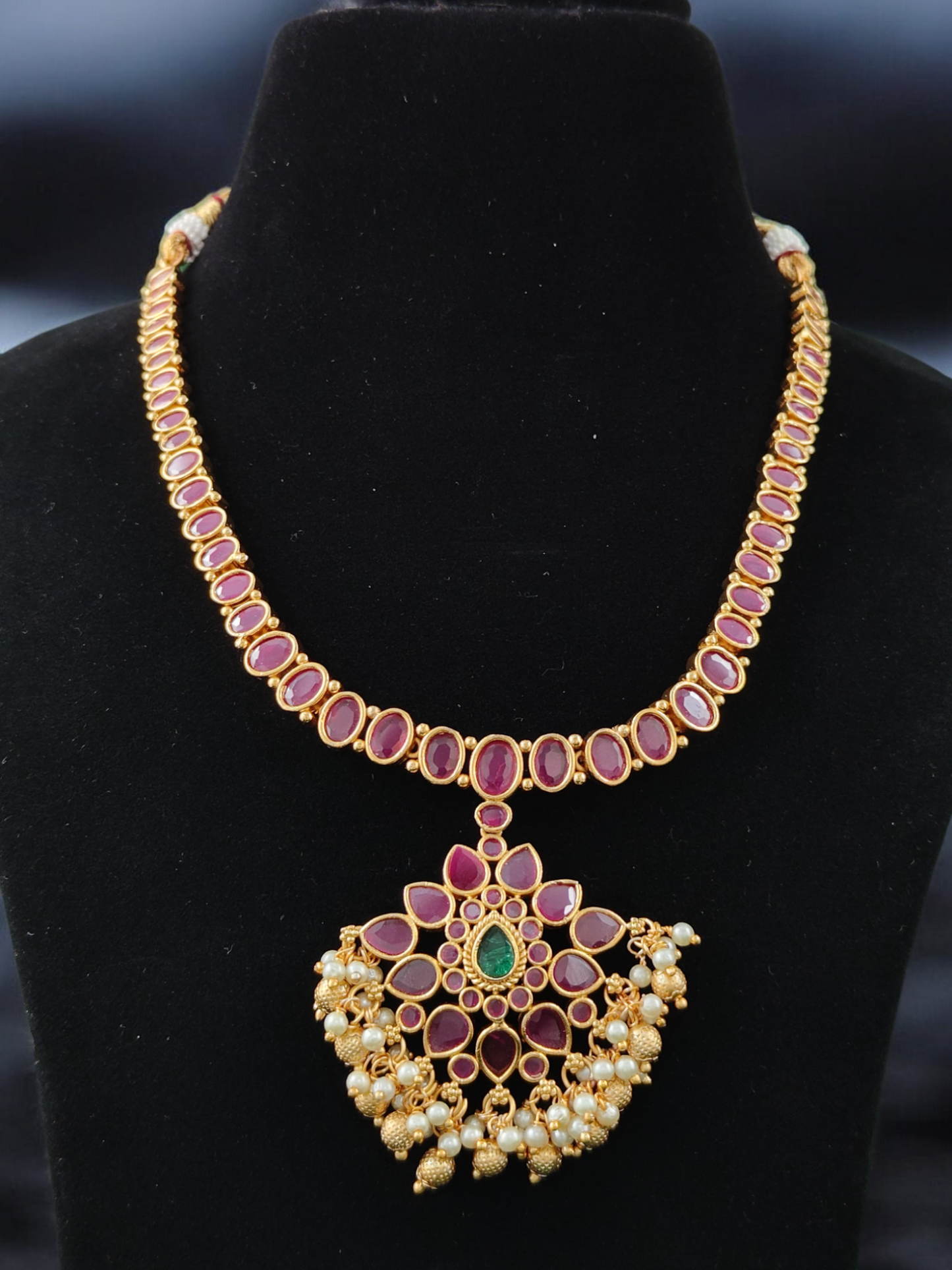 Saanvi Temple Necklace