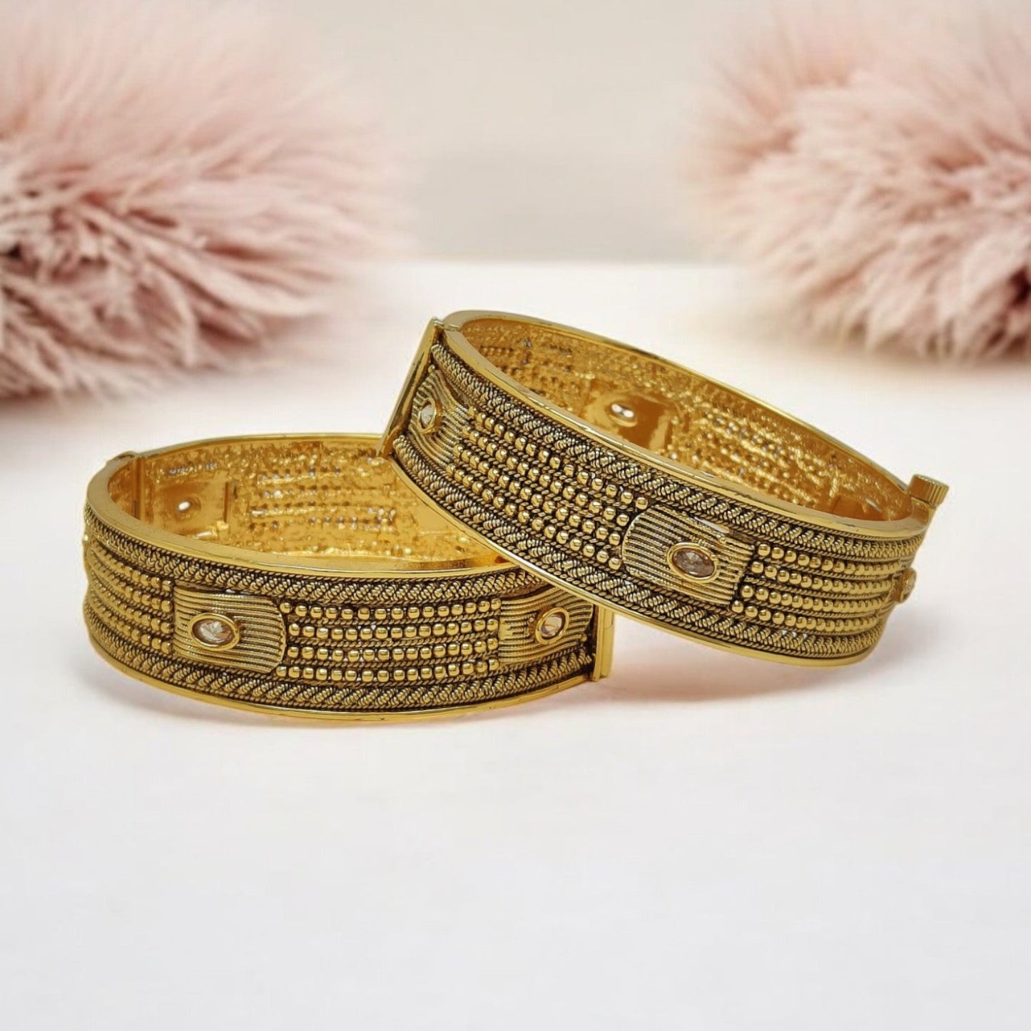Meera Golden Bangle