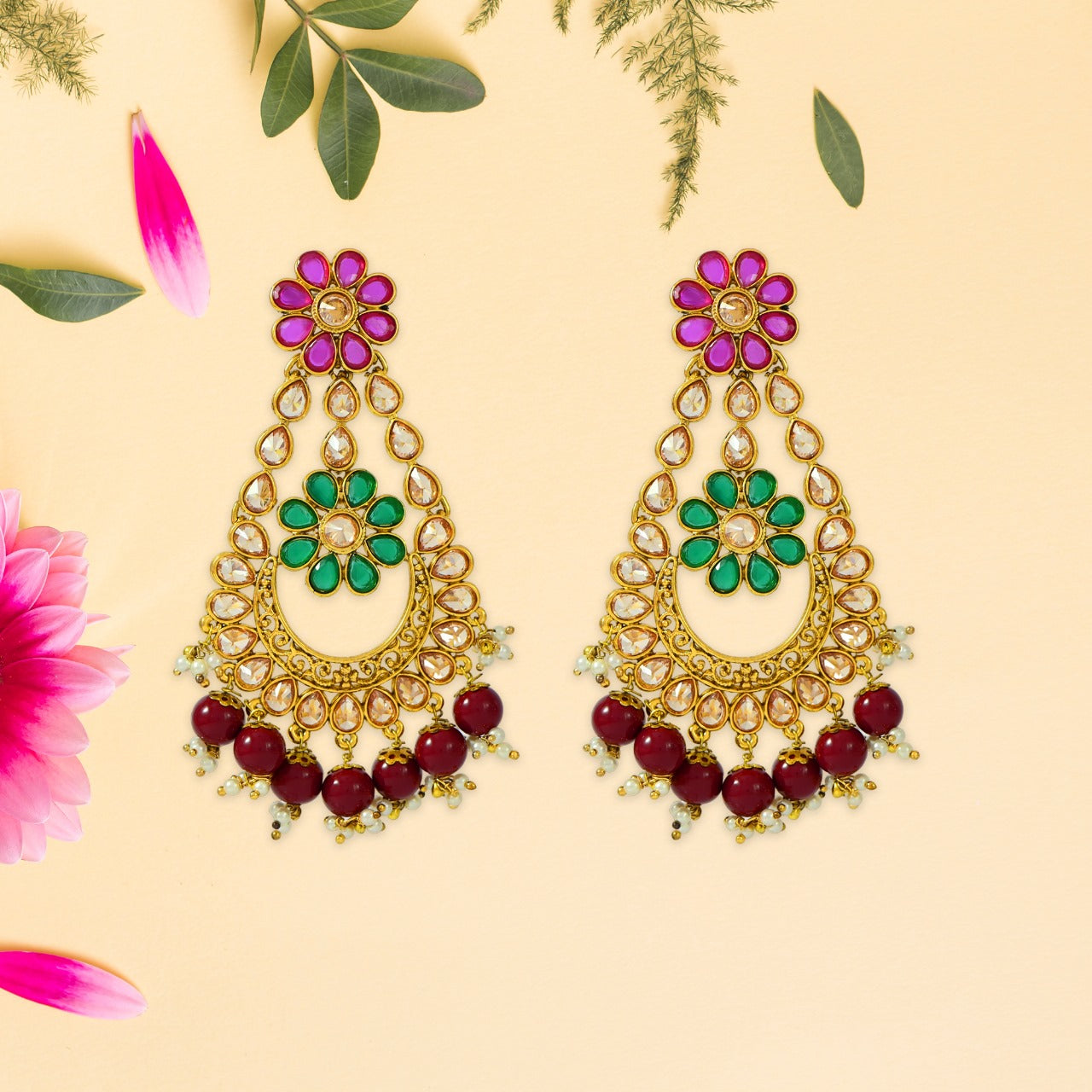 Joshna Polki Earrings