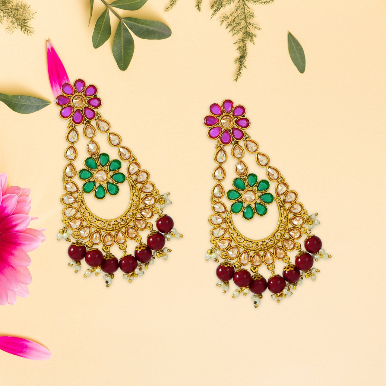 Joshna Polki Earrings