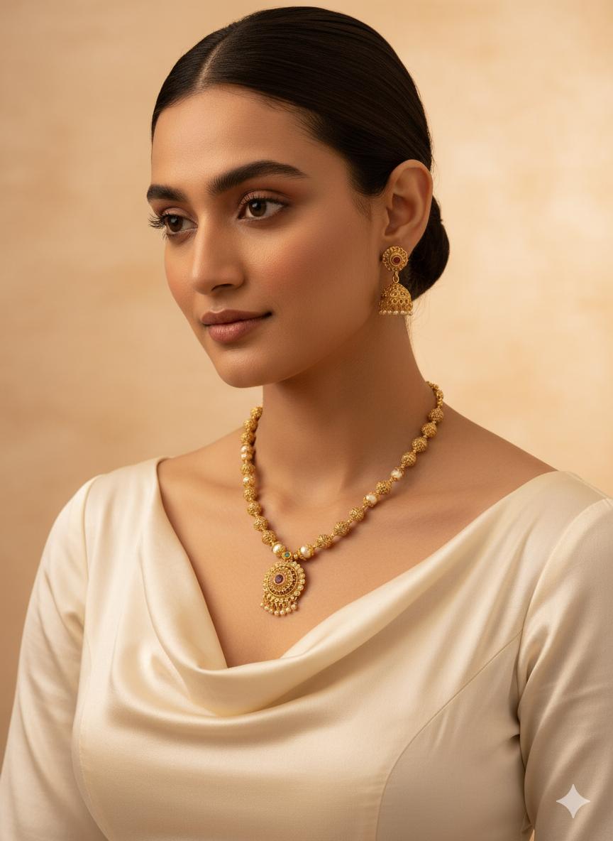 Divya Temple necklace