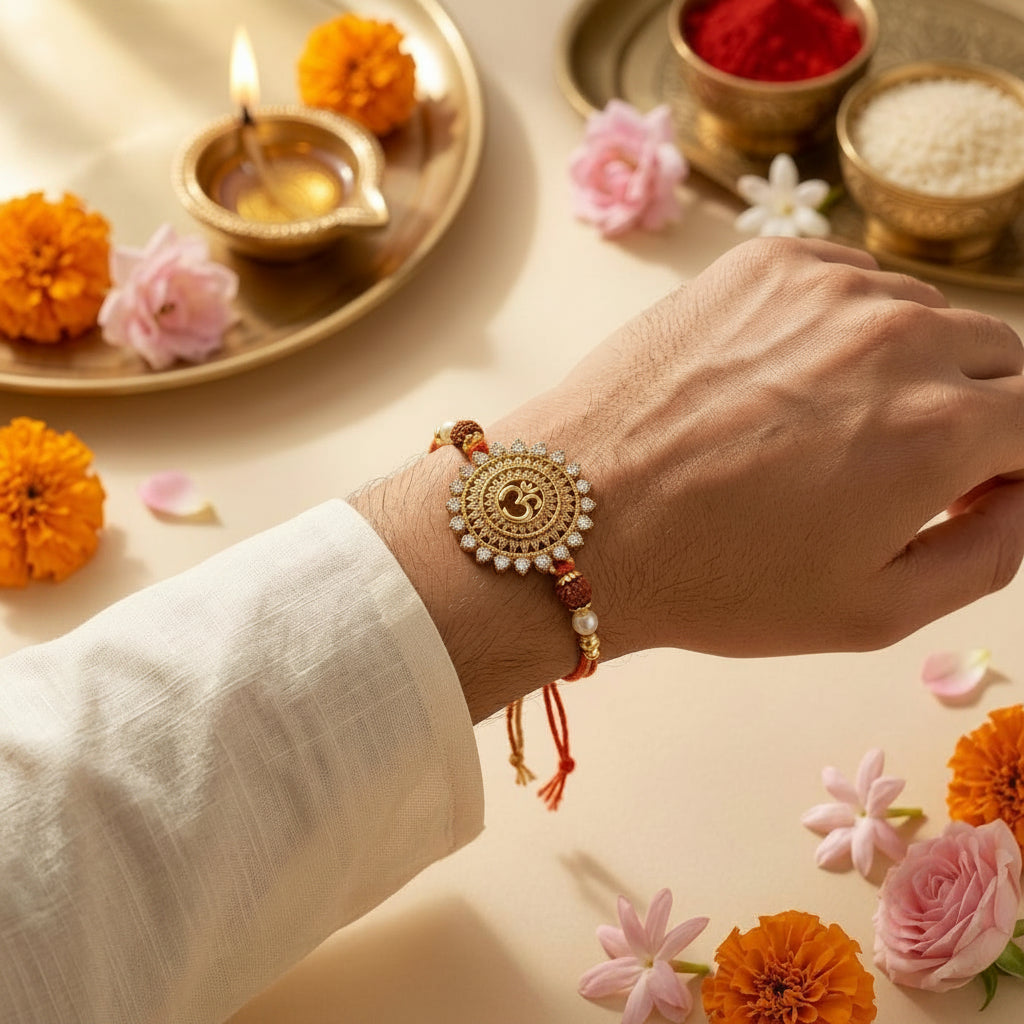 Designer Rakhi on the special day of Rakshabandan for your Brothers| Rakshabandhan special | Rakhi for Brother | Art No. R-12