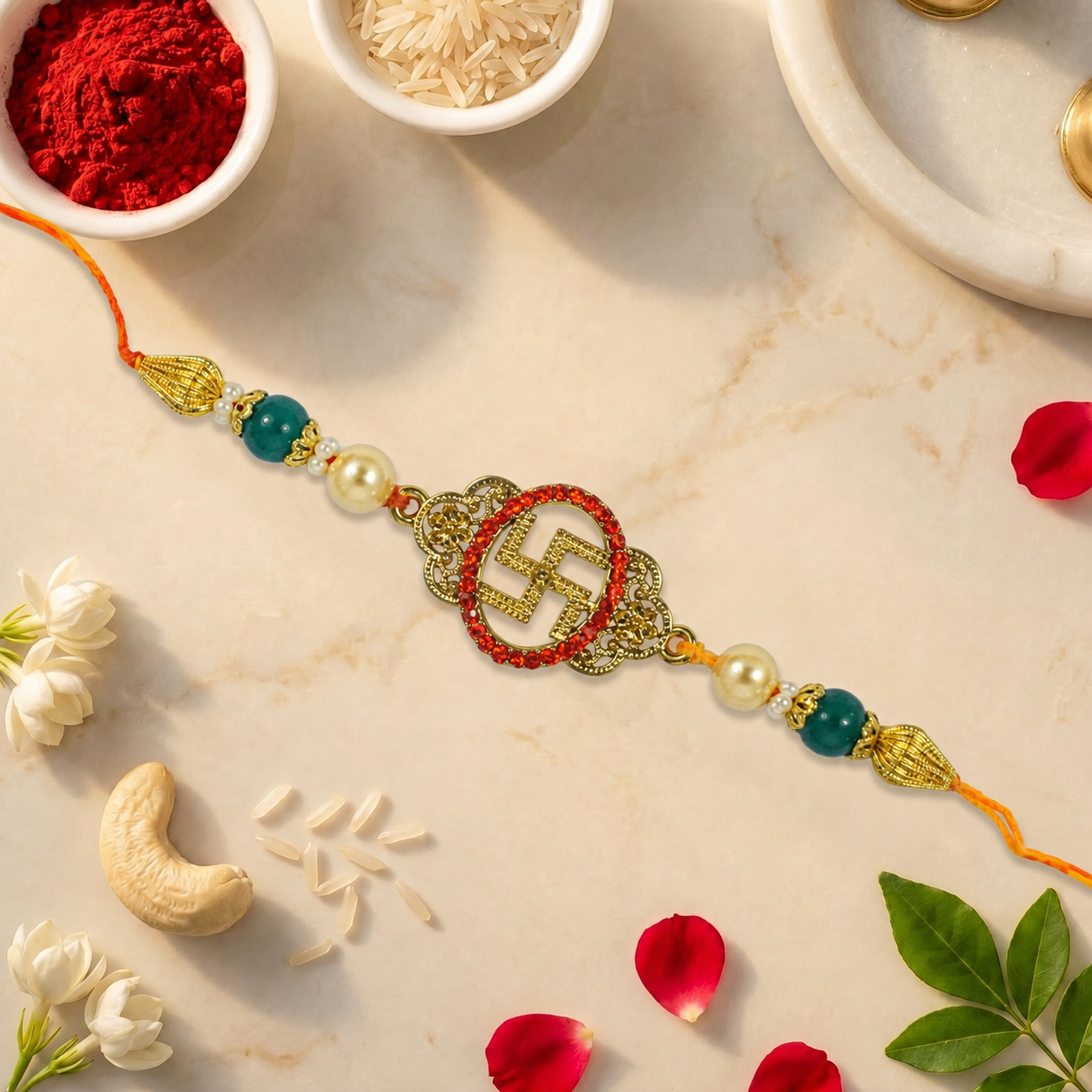 Designer Rakhi on the special day of Rakshabandan for your Brothers| Rakshabandhan special | Rakhi for Brother and Cousin Art No. R-02