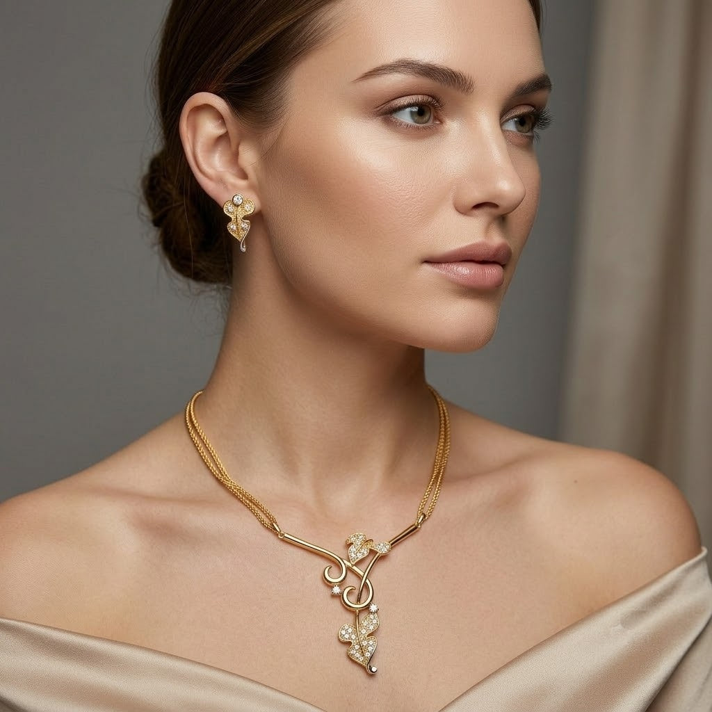Amelia Zircon Set