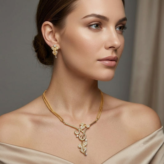 Amelia Zircon Set