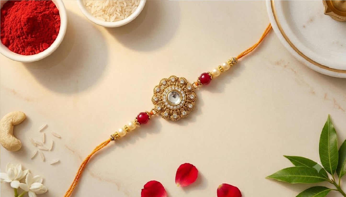 Designer Rakhi on the special day of Rakshabandan for your Brothers| Rakshabandhan special | Rakhi for Brother Art No. R-50