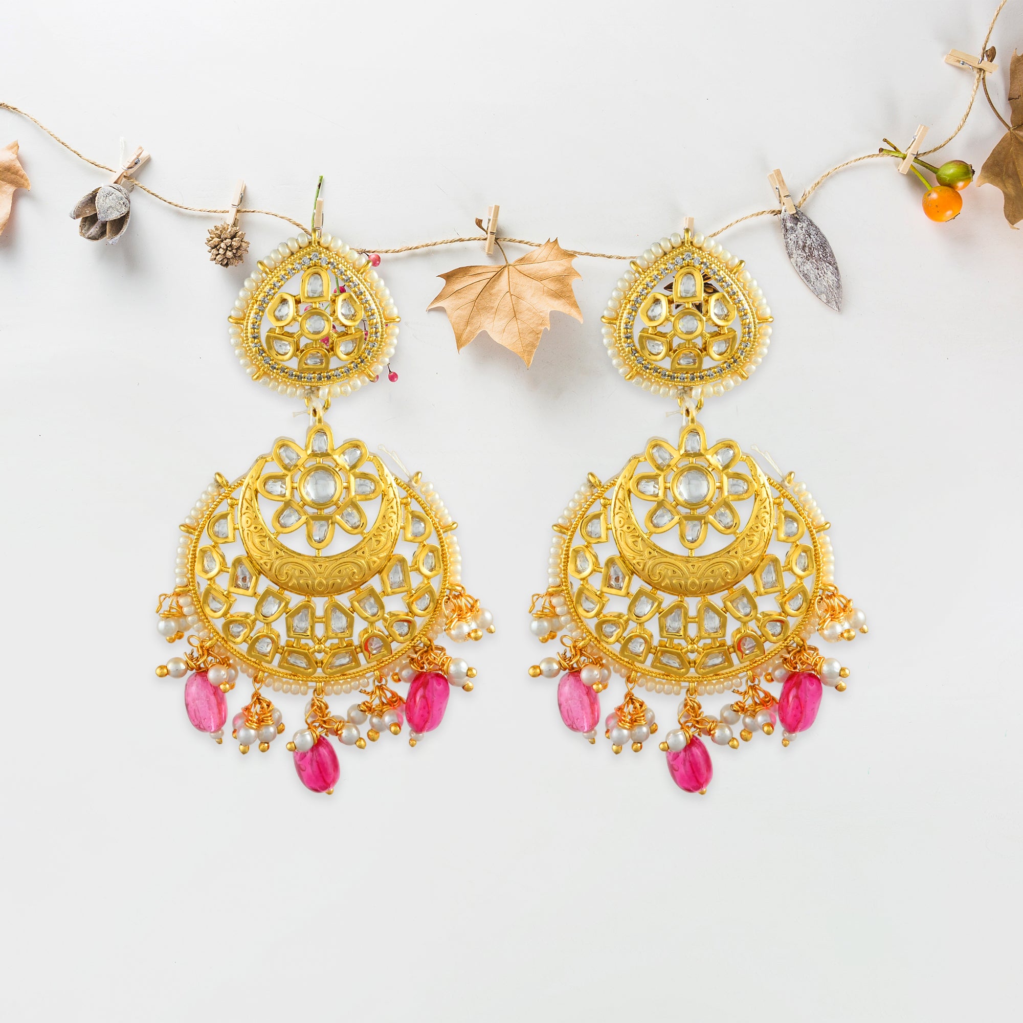 Esha Kundan Earrings