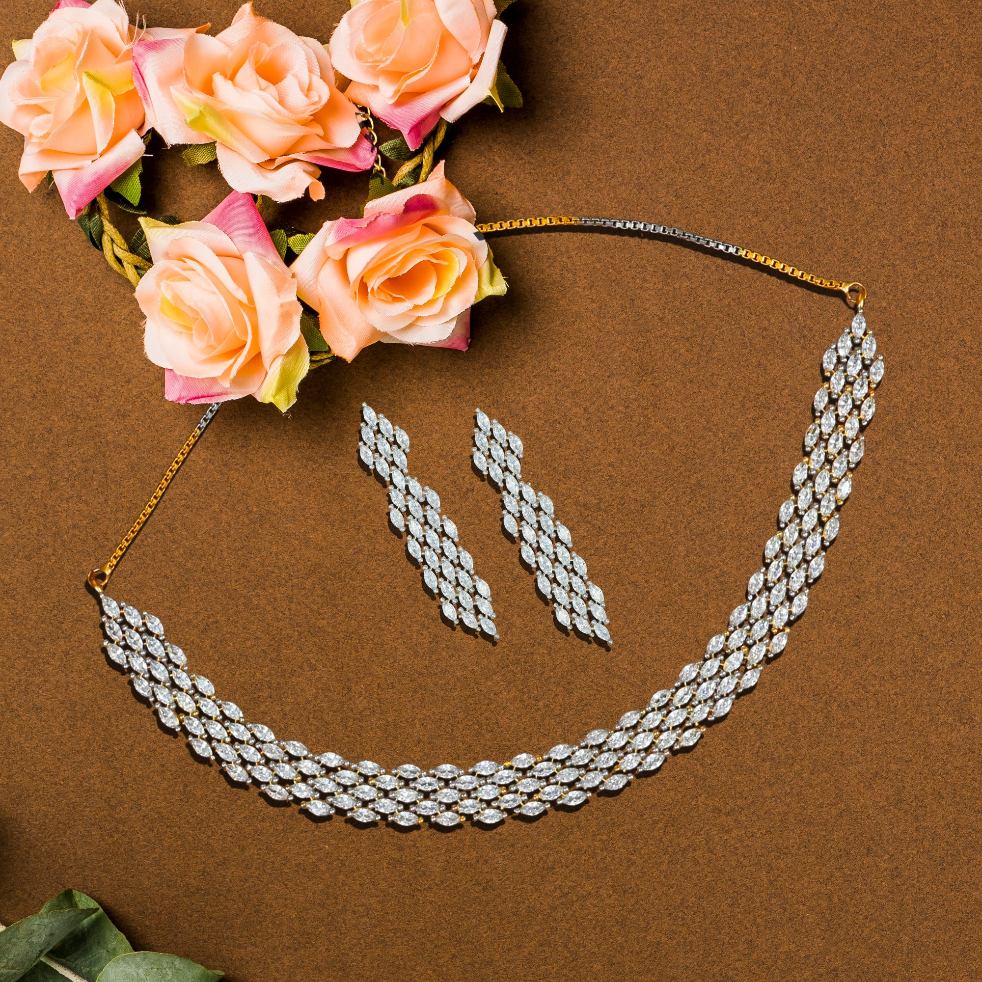Shruti Zircon Set