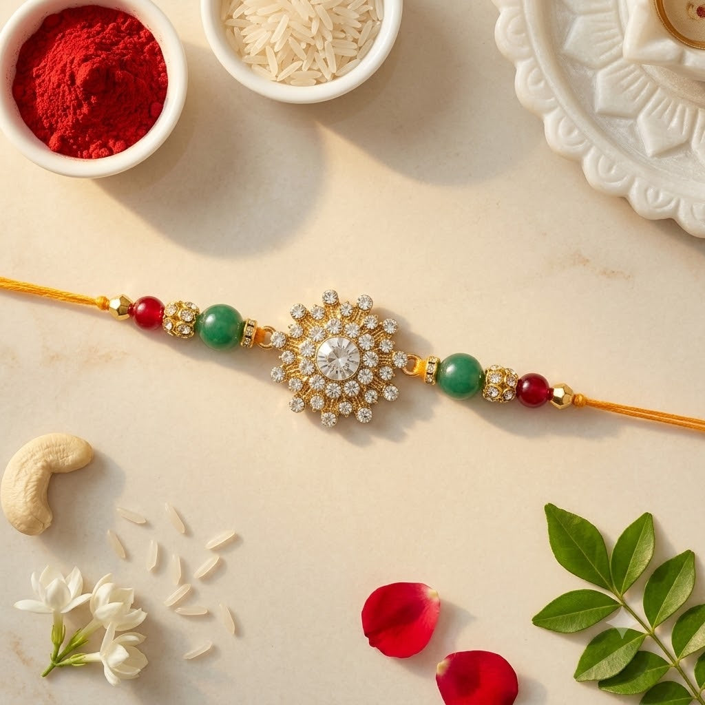 Designer Rakhi on the special day of Rakshabandan for your Brothers| Rakshabandhan special | Rakhi for Brother Art No. R-51