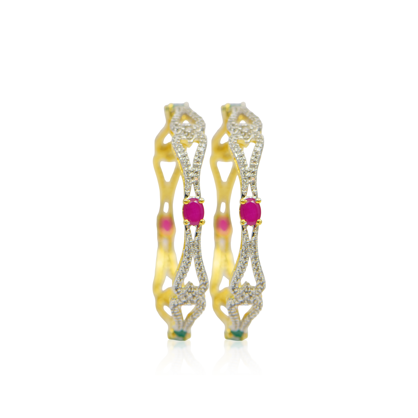 Lyra Zircon Bangle