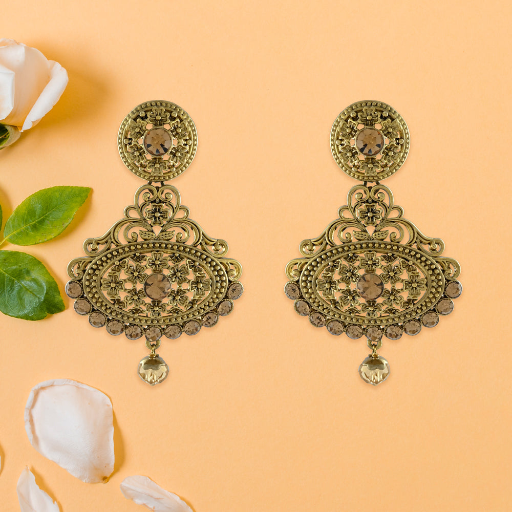 Diya Polki Earrings
