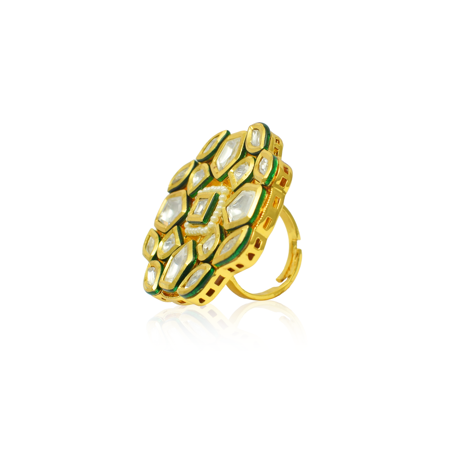 Aditi Kundan Rings