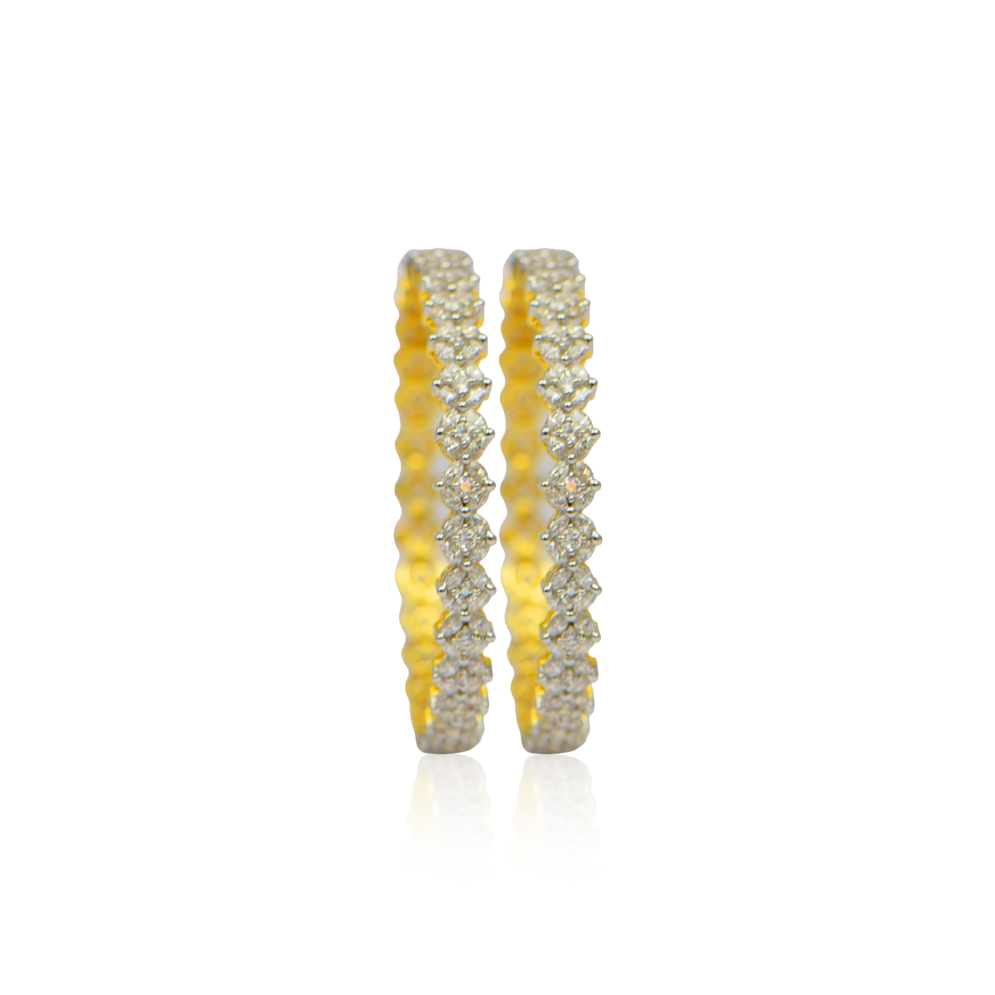 Daisy Zircon Bangle