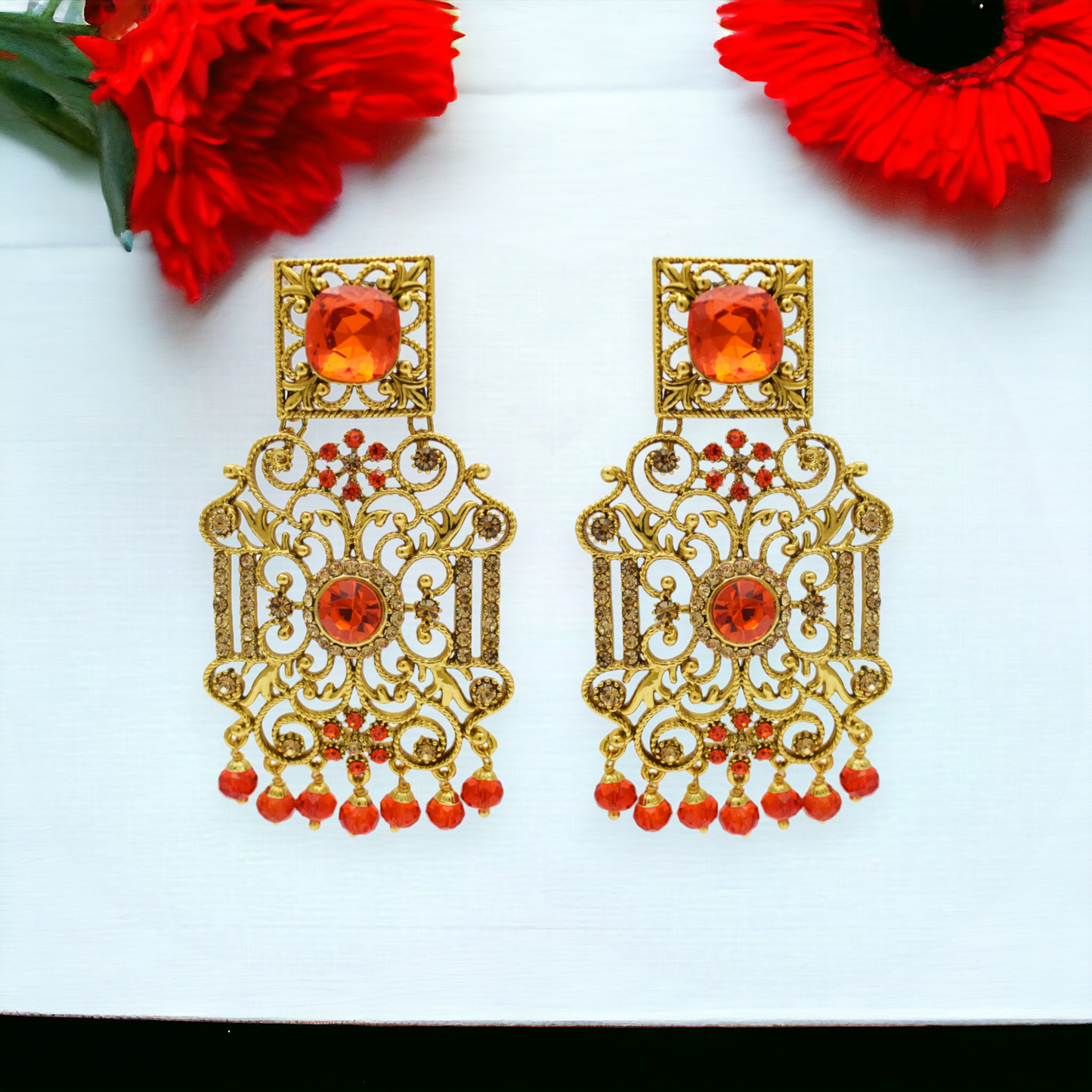 Diya Polki Earrings
