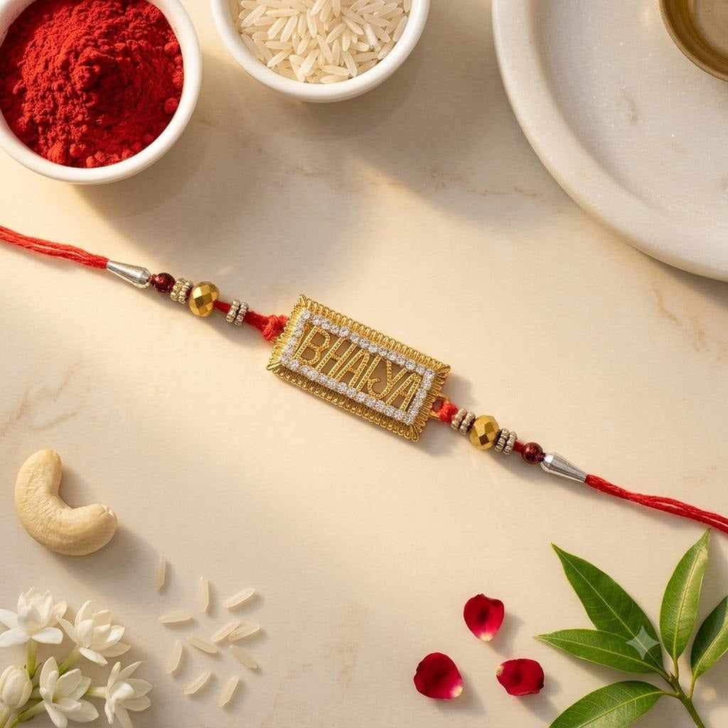 Designer Rakhi on the special day of Rakshabandan for your Brothers| Rakshabandhan special | Rakhi for Brother |  Art No. R-08