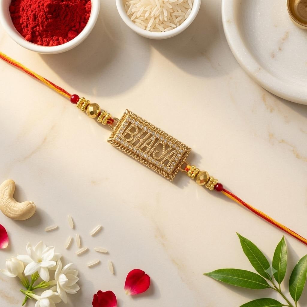 Designer Rakhi on the special day of Rakshabandan for your Brothers| Rakshabandhan special | Rakhi for Brother |  Art No. R-08