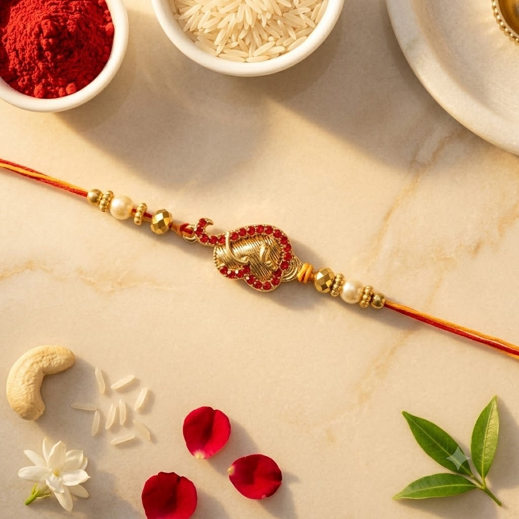 Designer Rakhi on the special day of Rakshabandan for your Brothers| Rakshabandhan special | Rakhi for Brother Art No. R-54