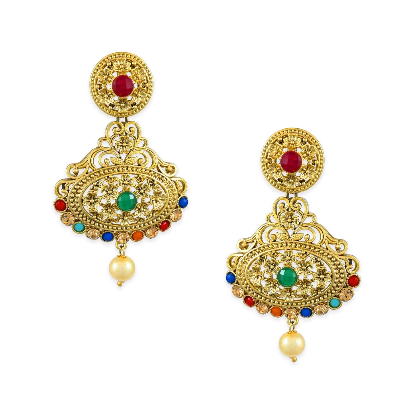 Diya Polki Earrings