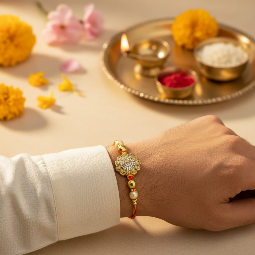 Designer Rakhi on the special day of Rakshabandan for your Brothers| Rakshabandhan special | Rakhi for Brother and Cousin Art No. R-24