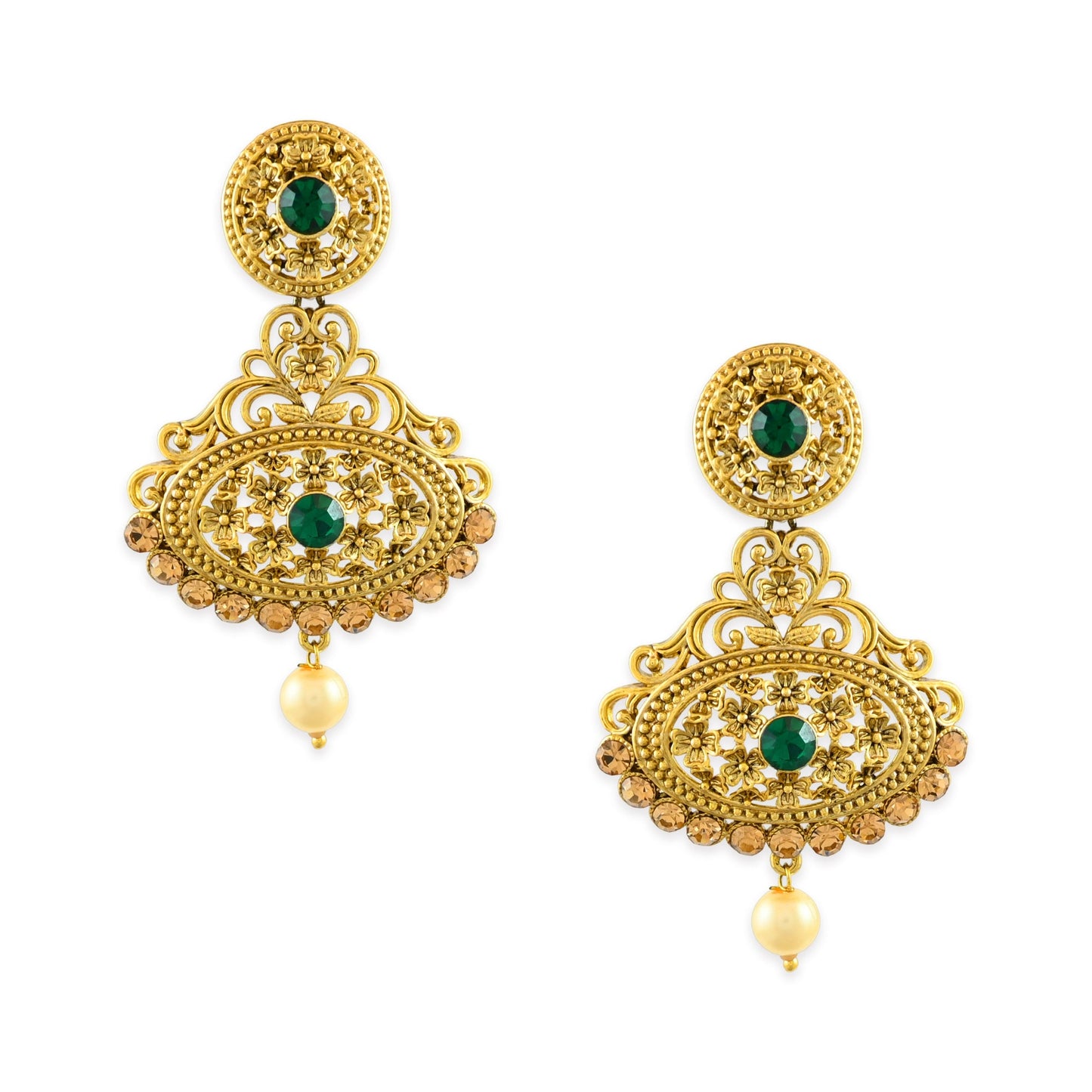 Diya Polki Earrings