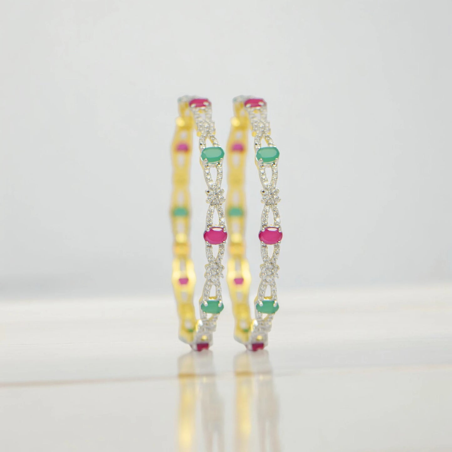 Hazel Zircon Bangle