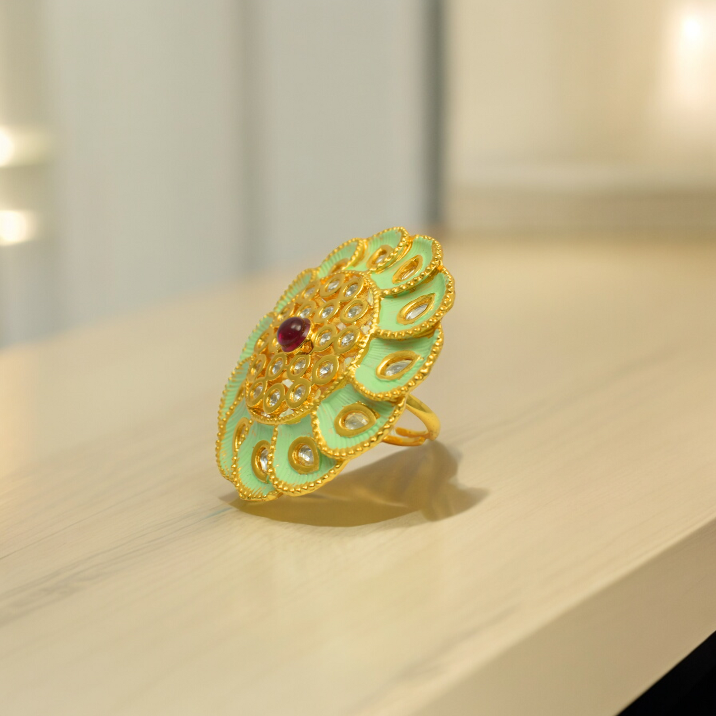 Akira Kundan Rings