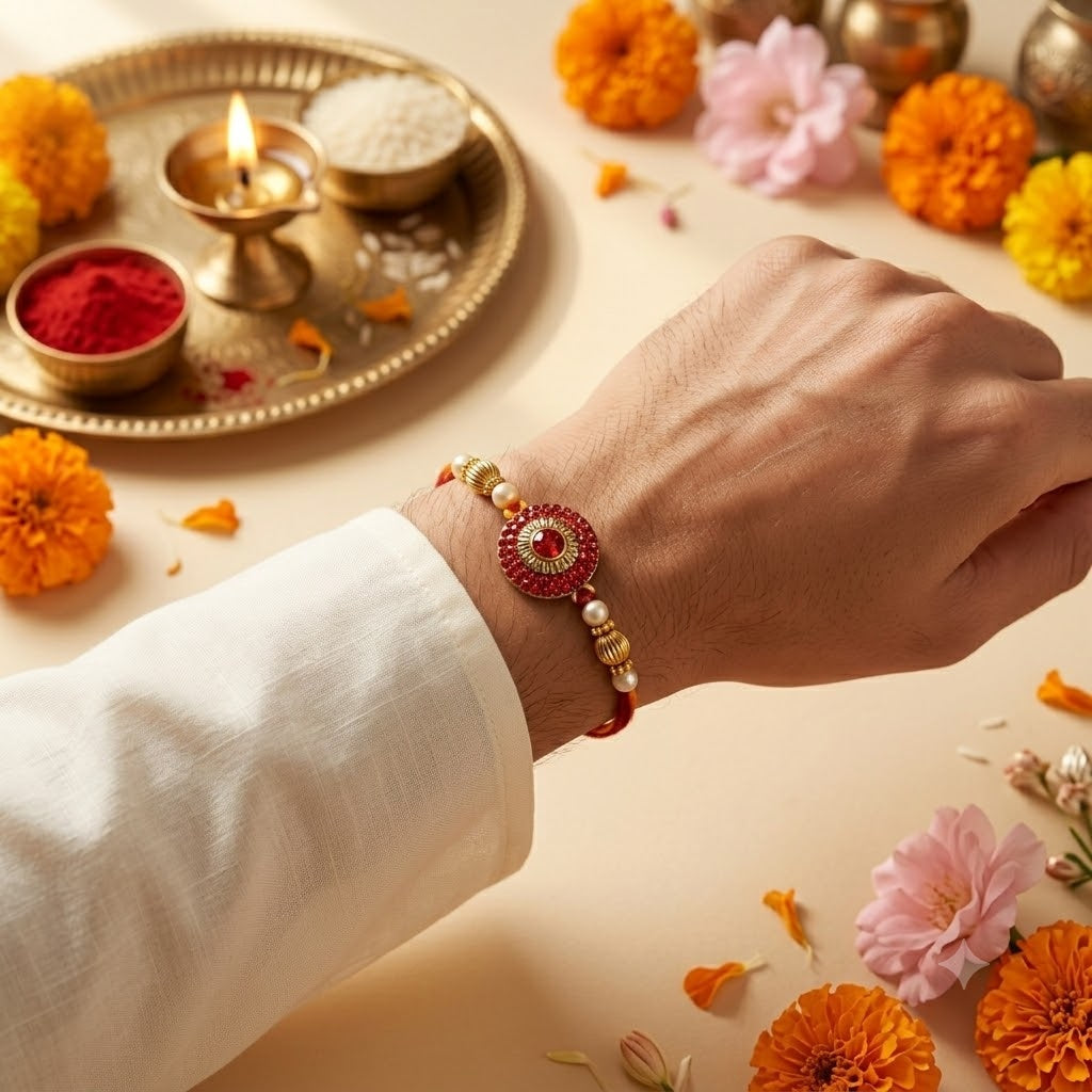 Designer Rakhi on the special day of Rakshabandan for your Brothers| Rakshabandhan special | Rakhi for Brother Art No. R-47