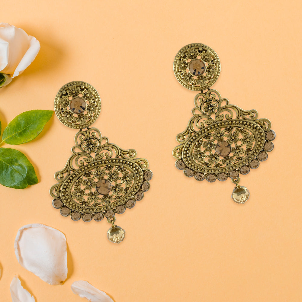 Diya Polki Earrings