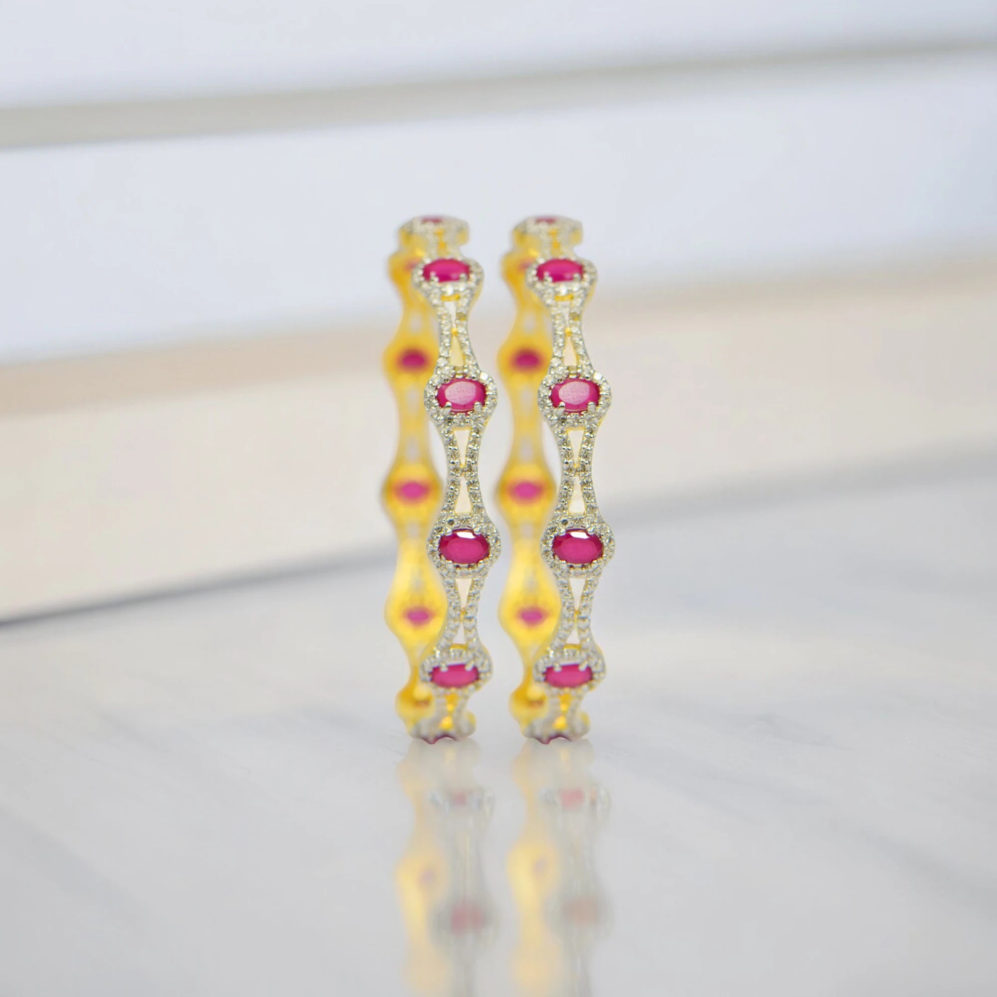 Luna Zircon Bangle